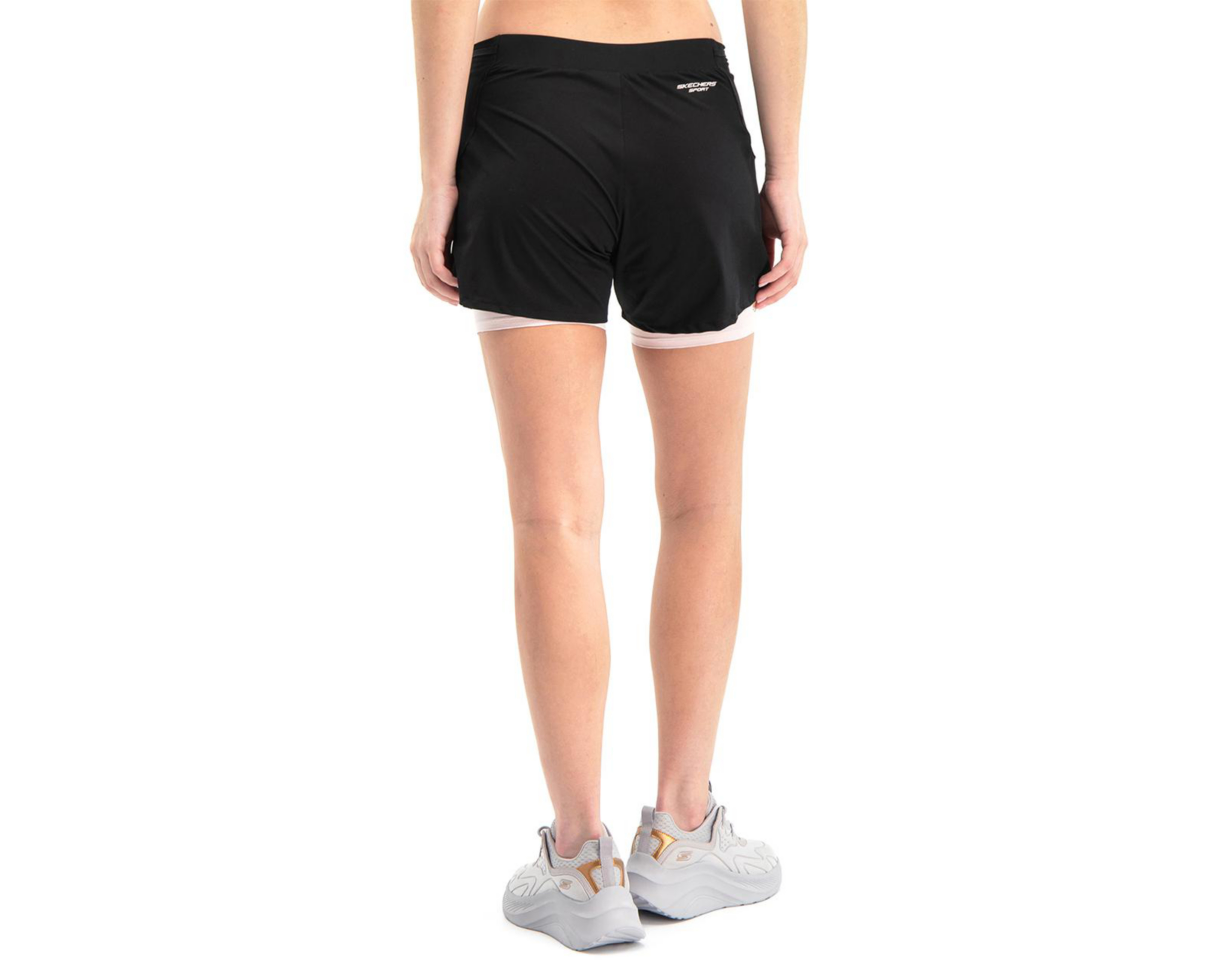 Foto 3 pulgar | Short Skechers de Entrenamiento para Mujer