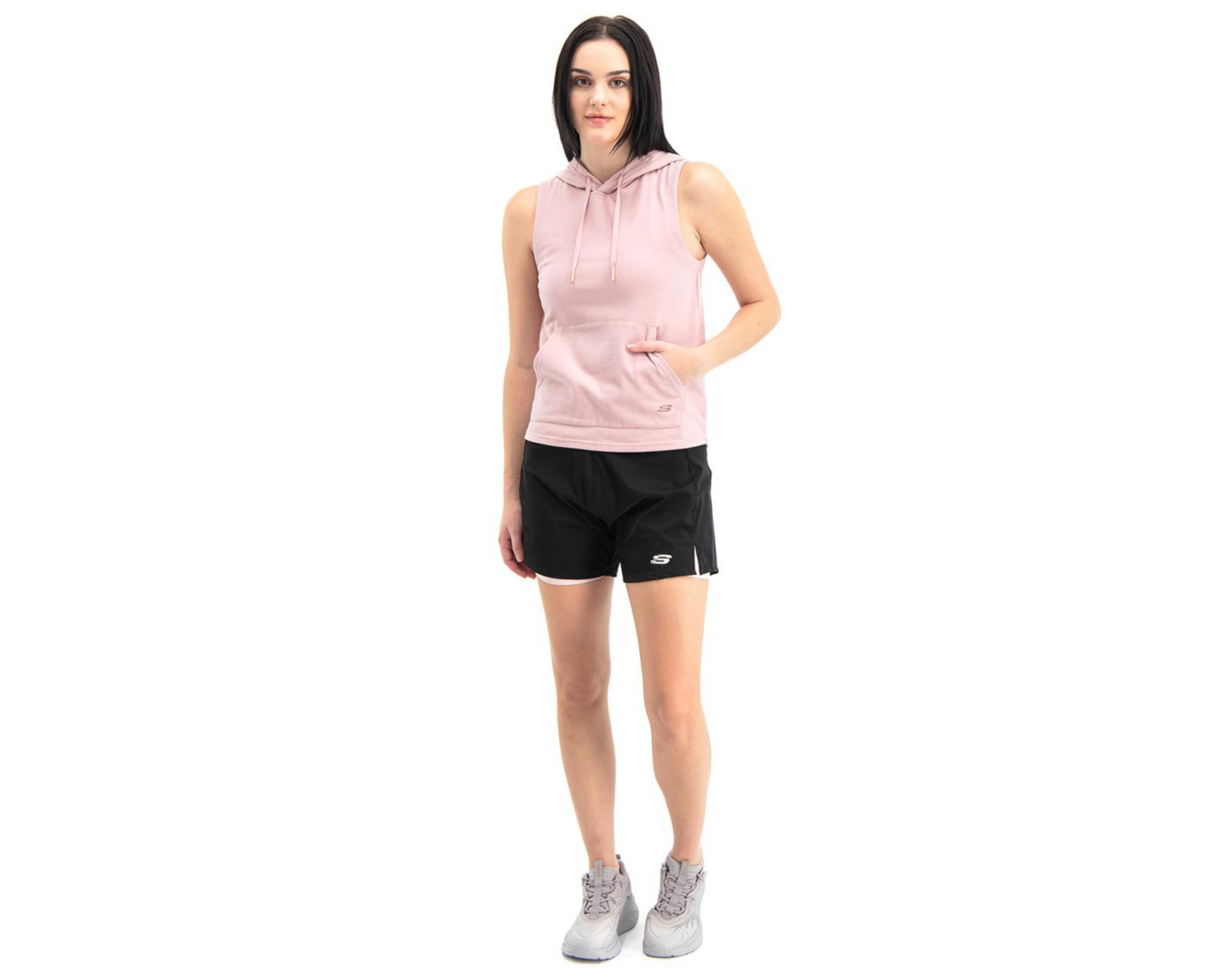 Foto 5 pulgar | Short Skechers de Entrenamiento para Mujer