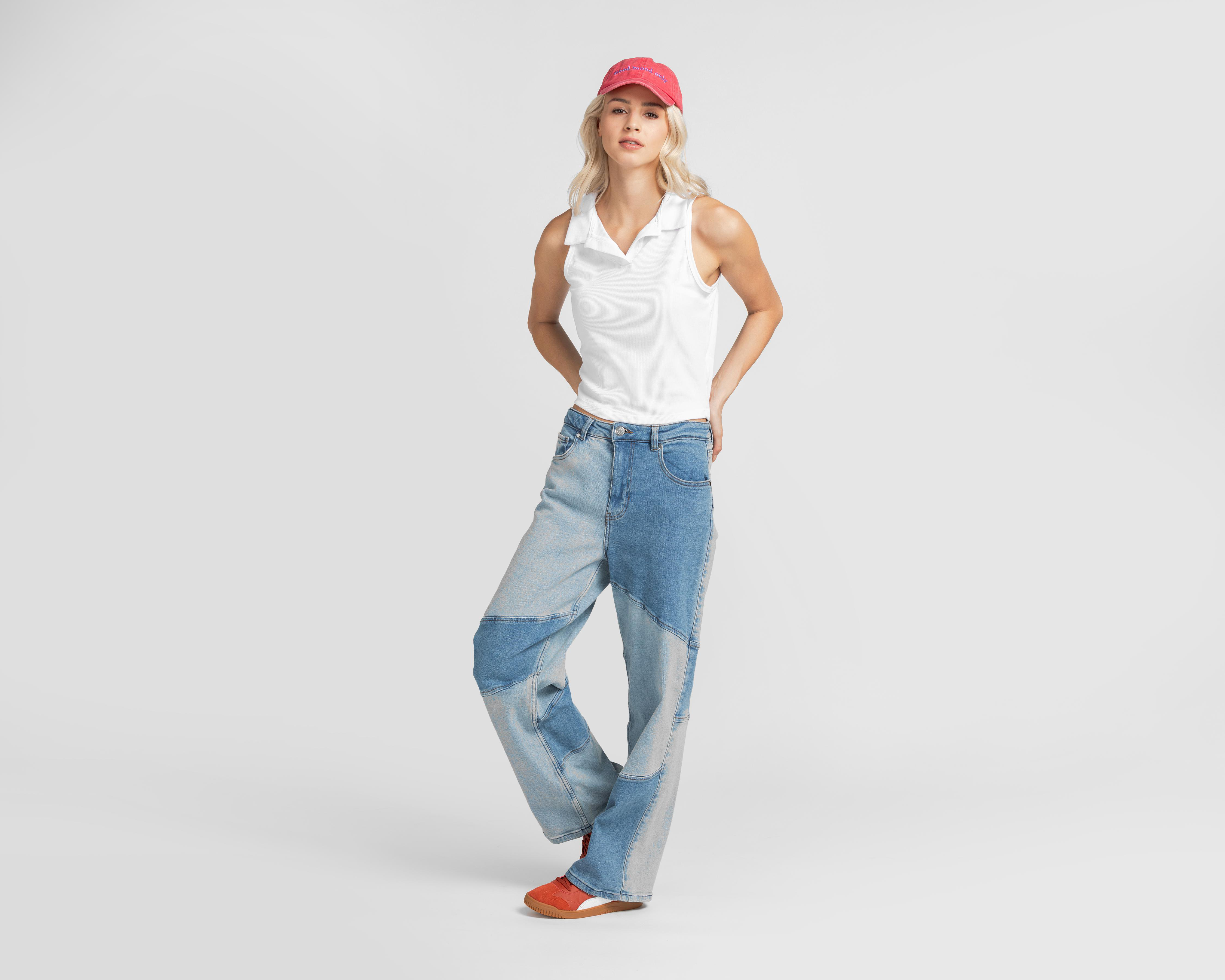 Foto 2 | Playera Refill sin Mangas para Mujer