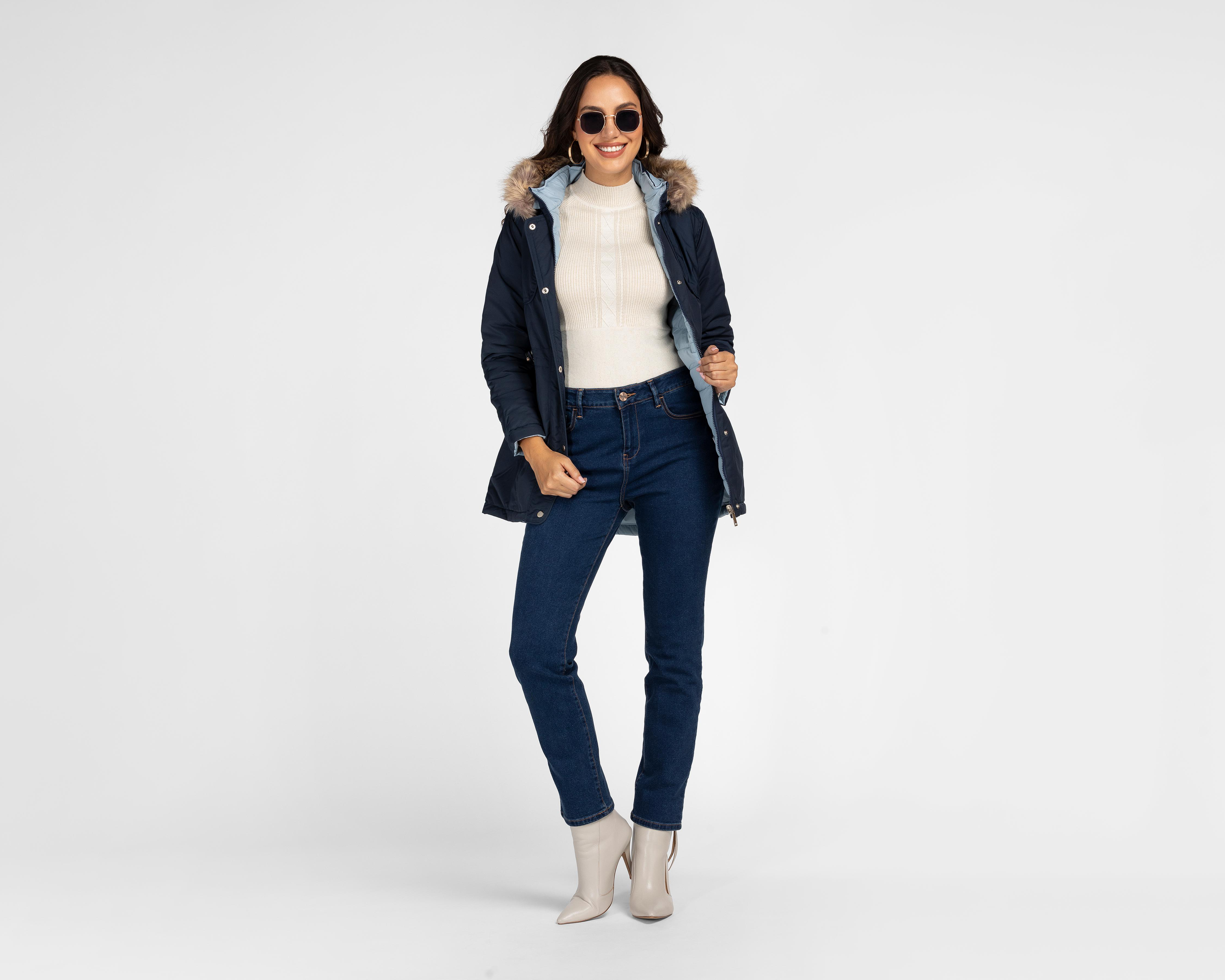 Foto 2 | Chamarra Reversible Greenlander para Mujer