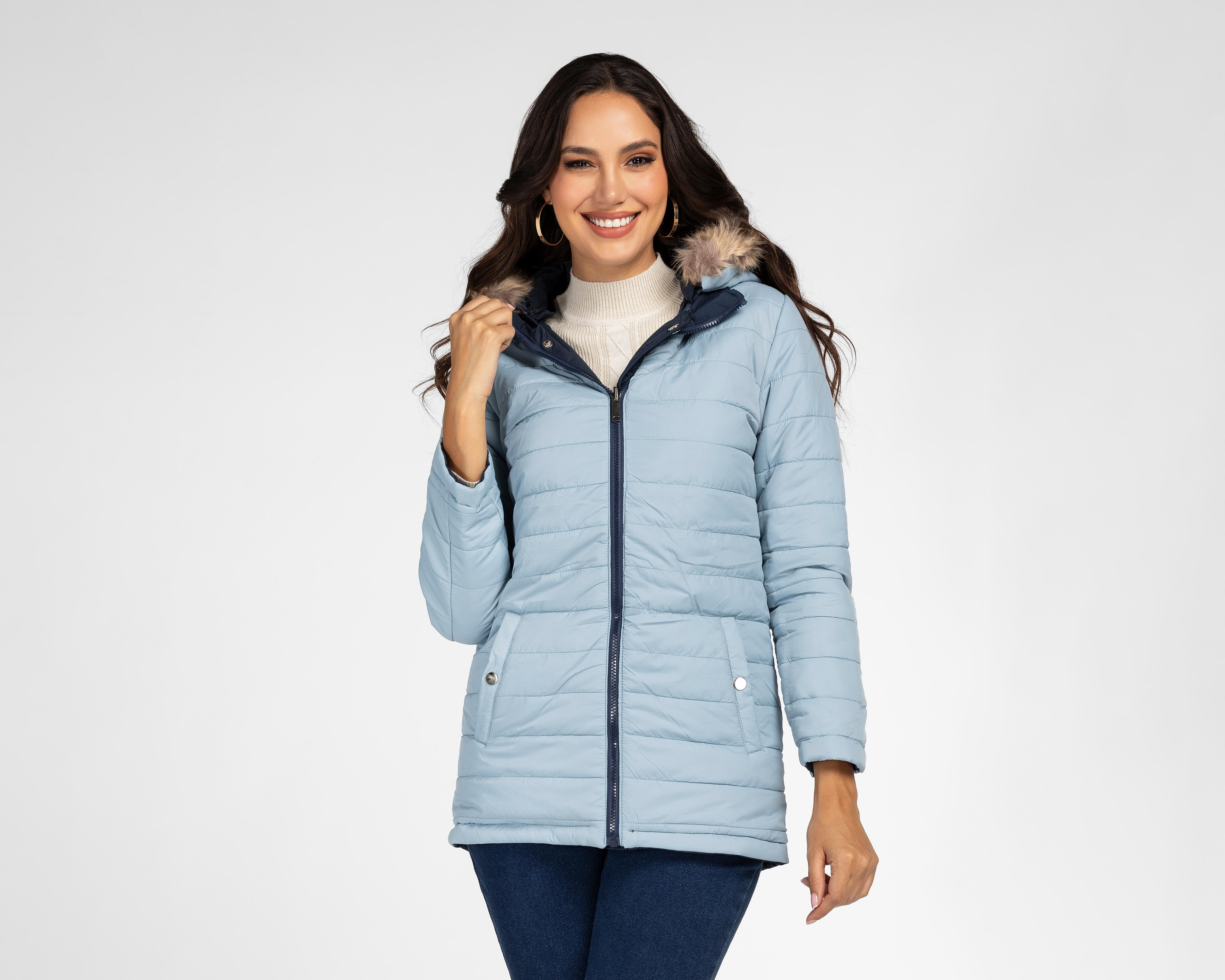 Foto 4 | Chamarra Reversible Greenlander para Mujer