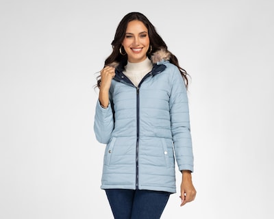 Foto 4 | Chamarra Reversible Greenlander para Mujer