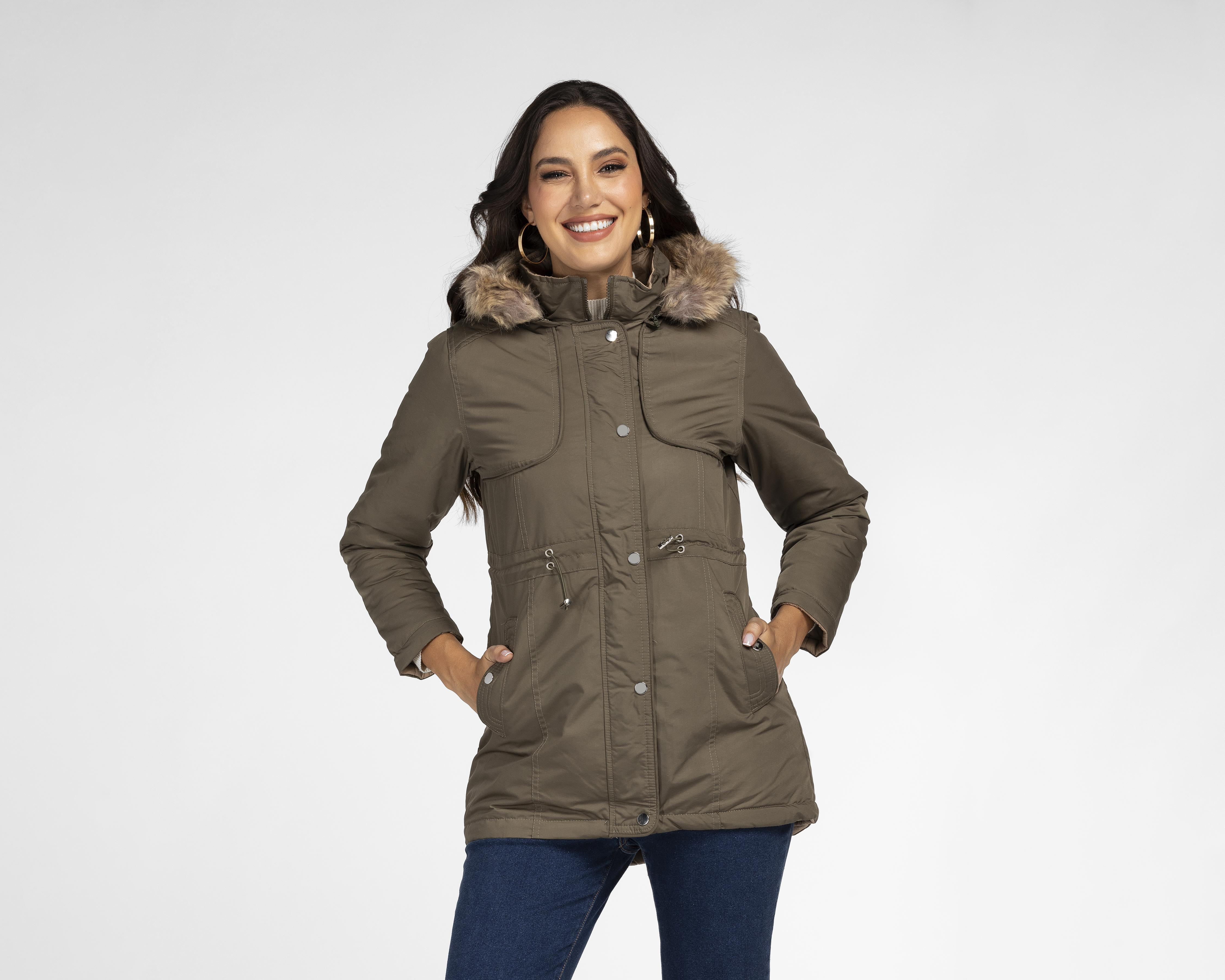 Foto 1 | Chamarra Reversible Greenlander para Mujer