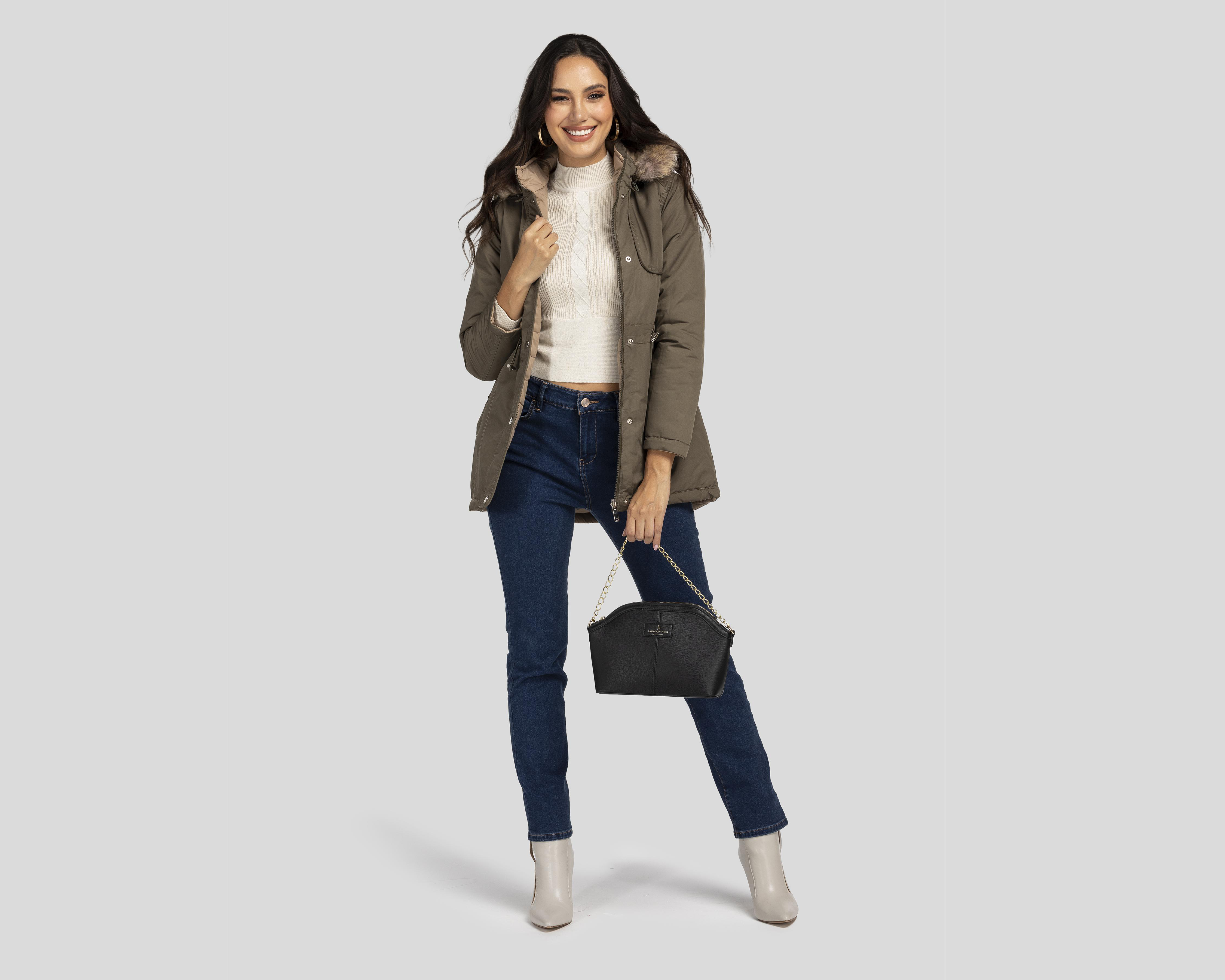 Foto 2 | Chamarra Reversible Greenlander para Mujer