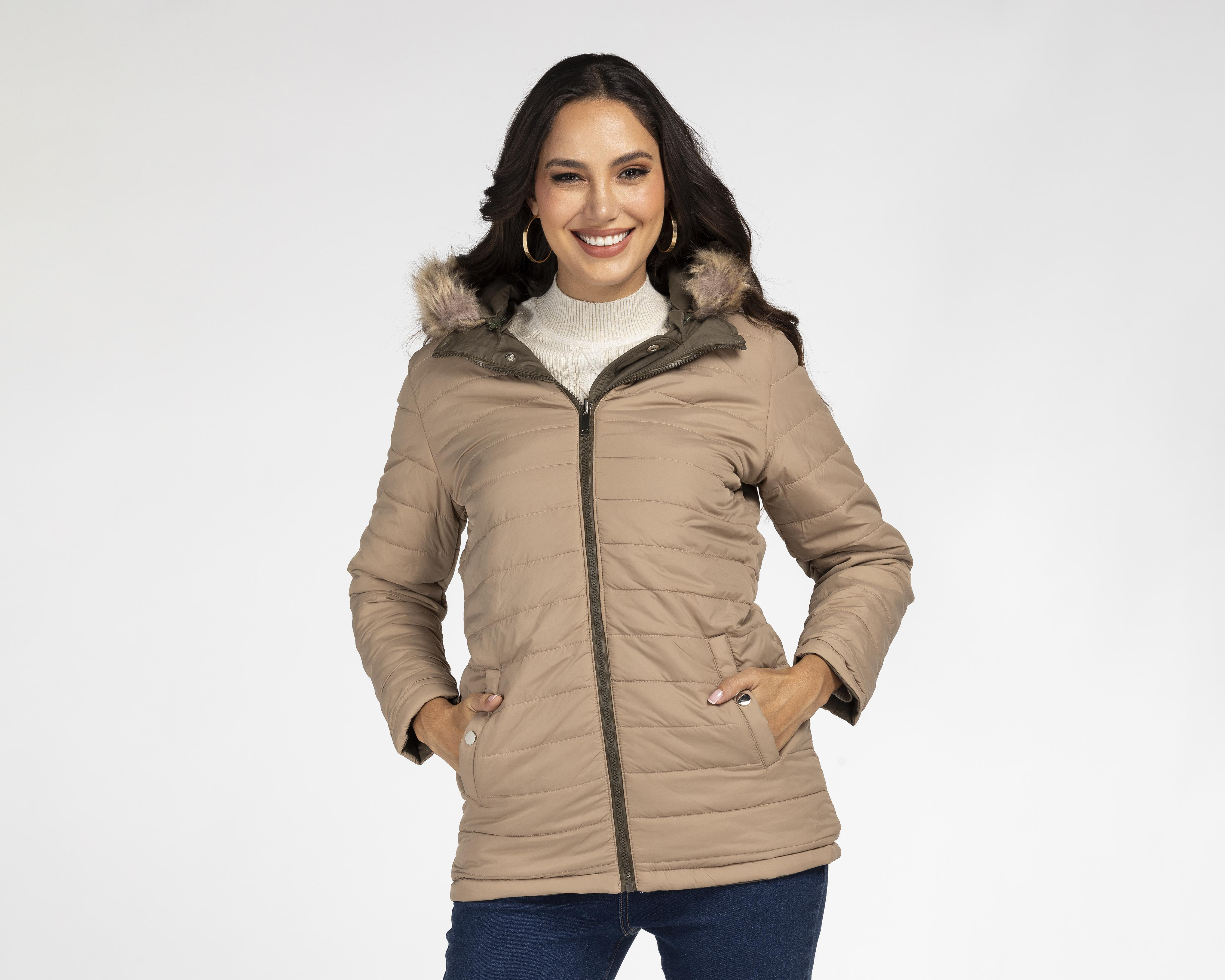 Foto 4 | Chamarra Reversible Greenlander para Mujer