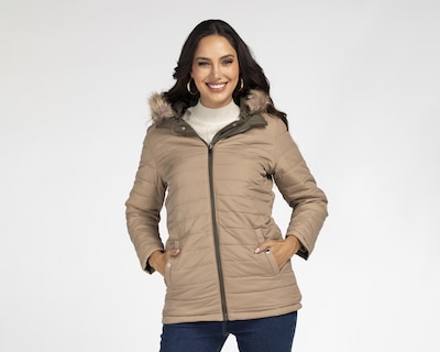 Foto 4 | Chamarra Reversible Greenlander para Mujer