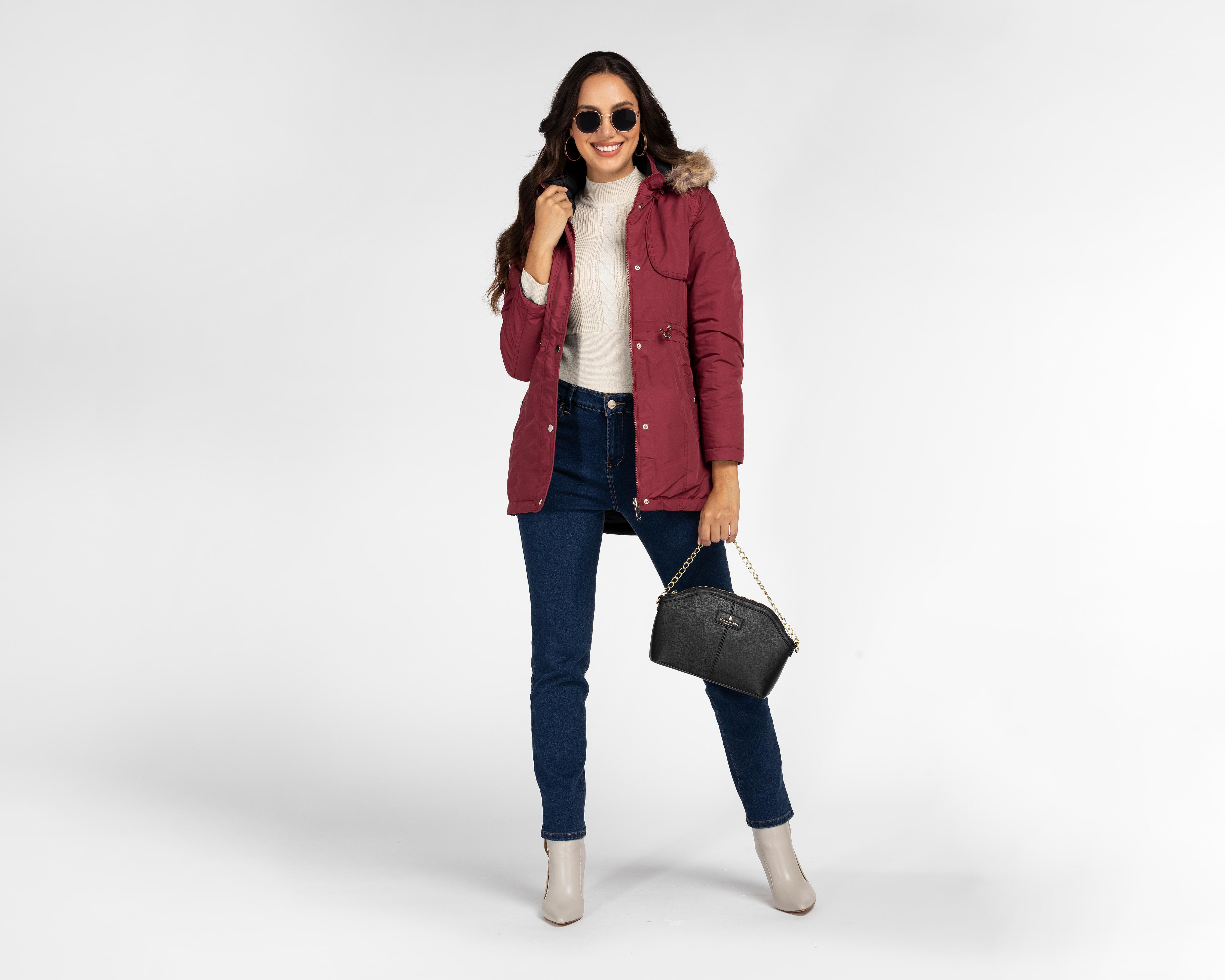 Foto 2 | Chamarra Reversible Greenlander para Mujer