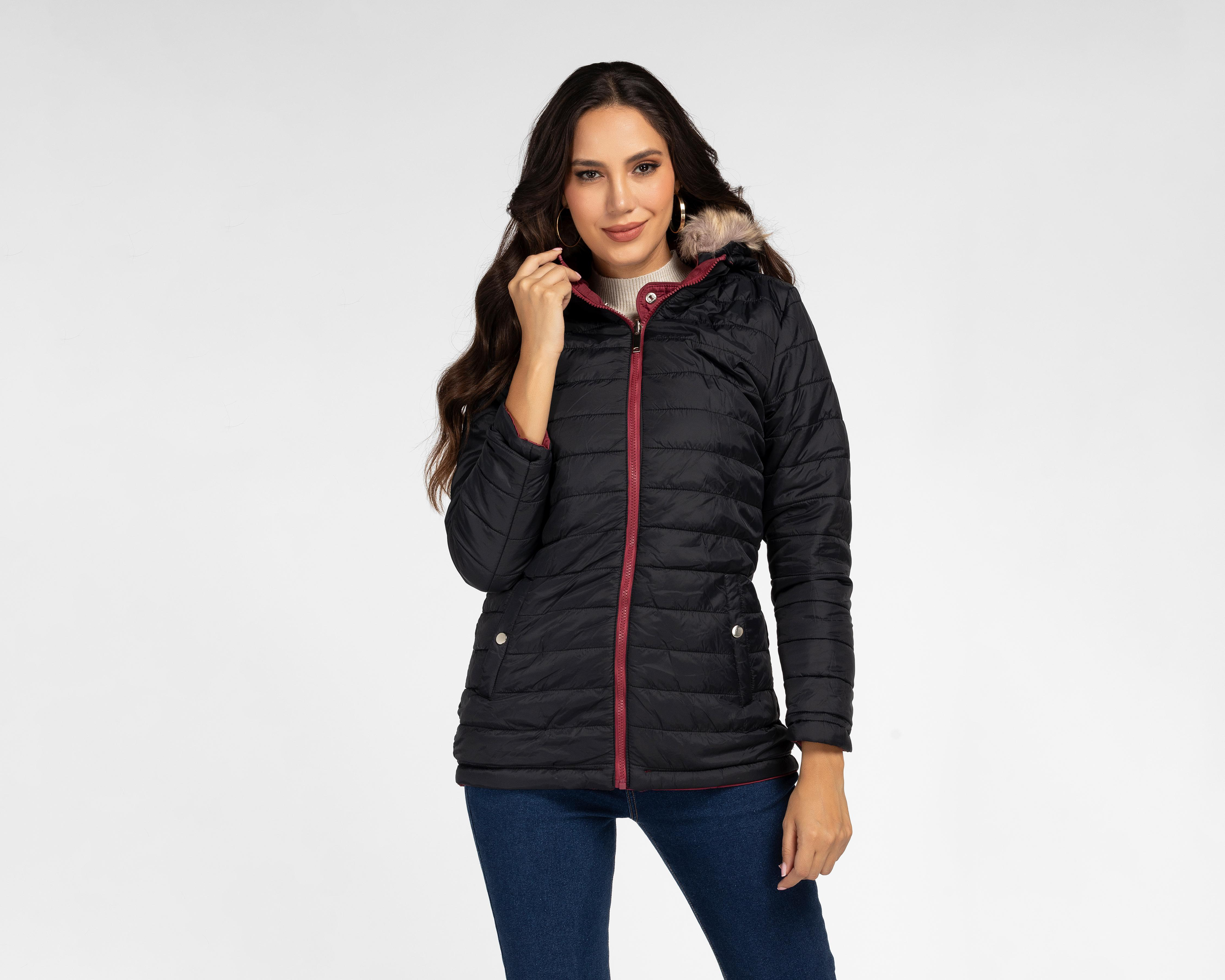 Foto 4 | Chamarra Reversible Greenlander para Mujer