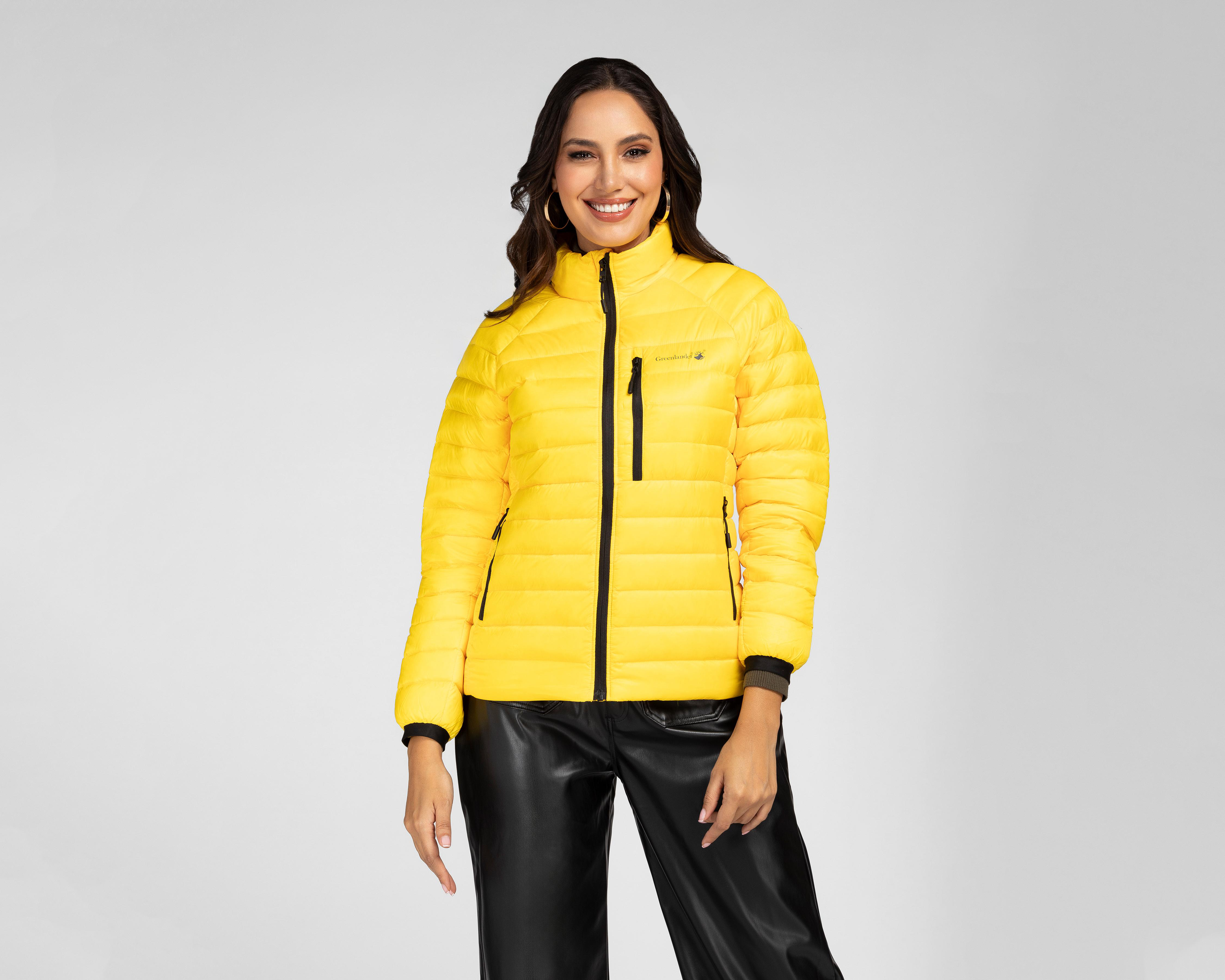 Chamarra Amarilla Greenlander para Mujer $1,299