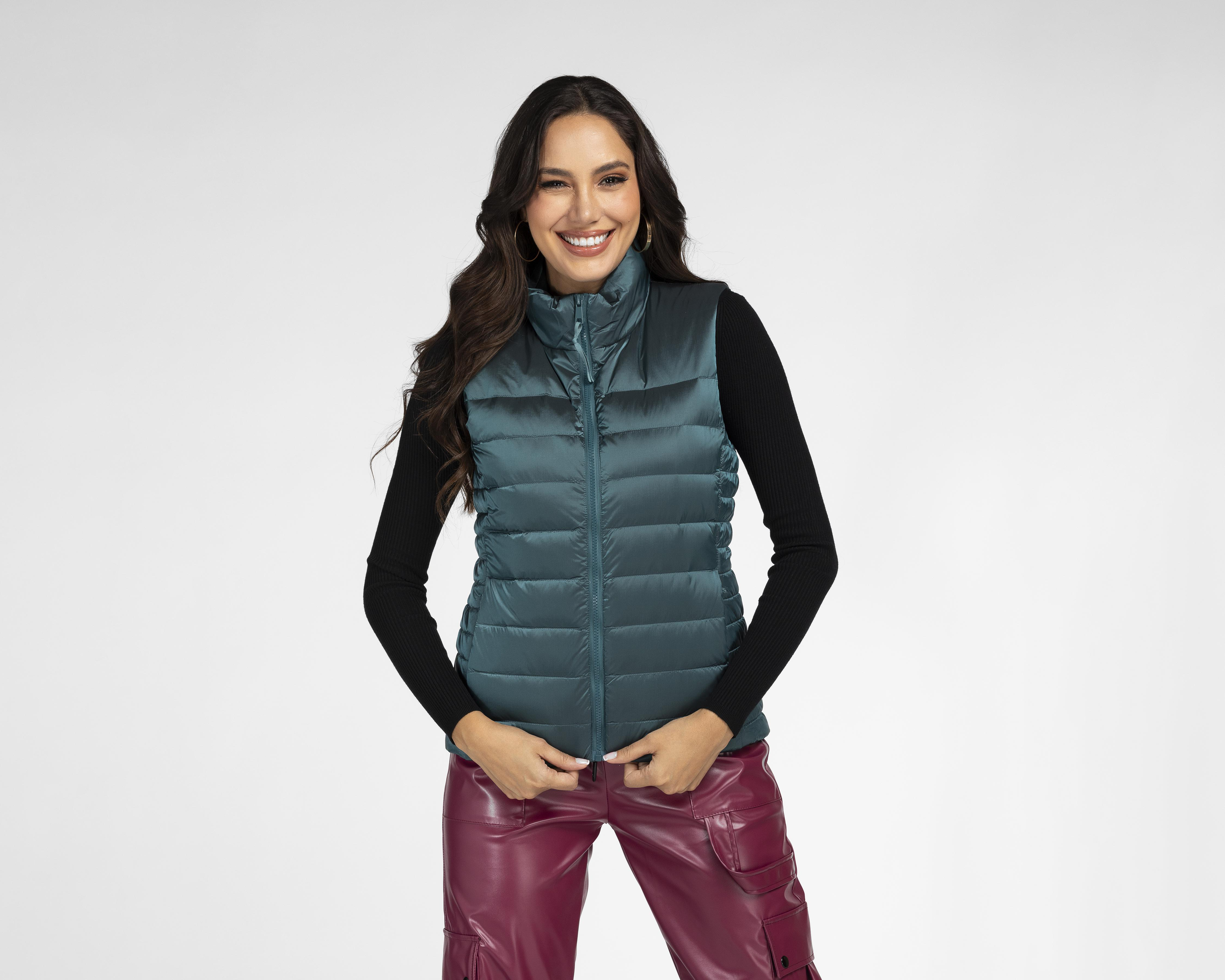 Foto 1 | Chaleco Capitonado Greenlander para Mujer