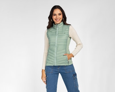 Foto 1 | Chaleco Capitonado Greenlander para Mujer
