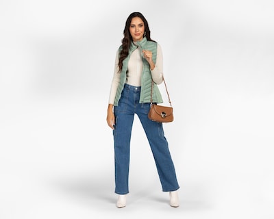Foto 2 | Chaleco Capitonado Greenlander para Mujer