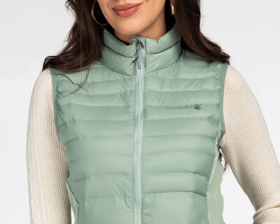 Foto 4 | Chaleco Capitonado Greenlander para Mujer