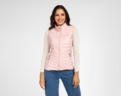 Foto 1 | Chaleco Rosa Greenlander para Mujer