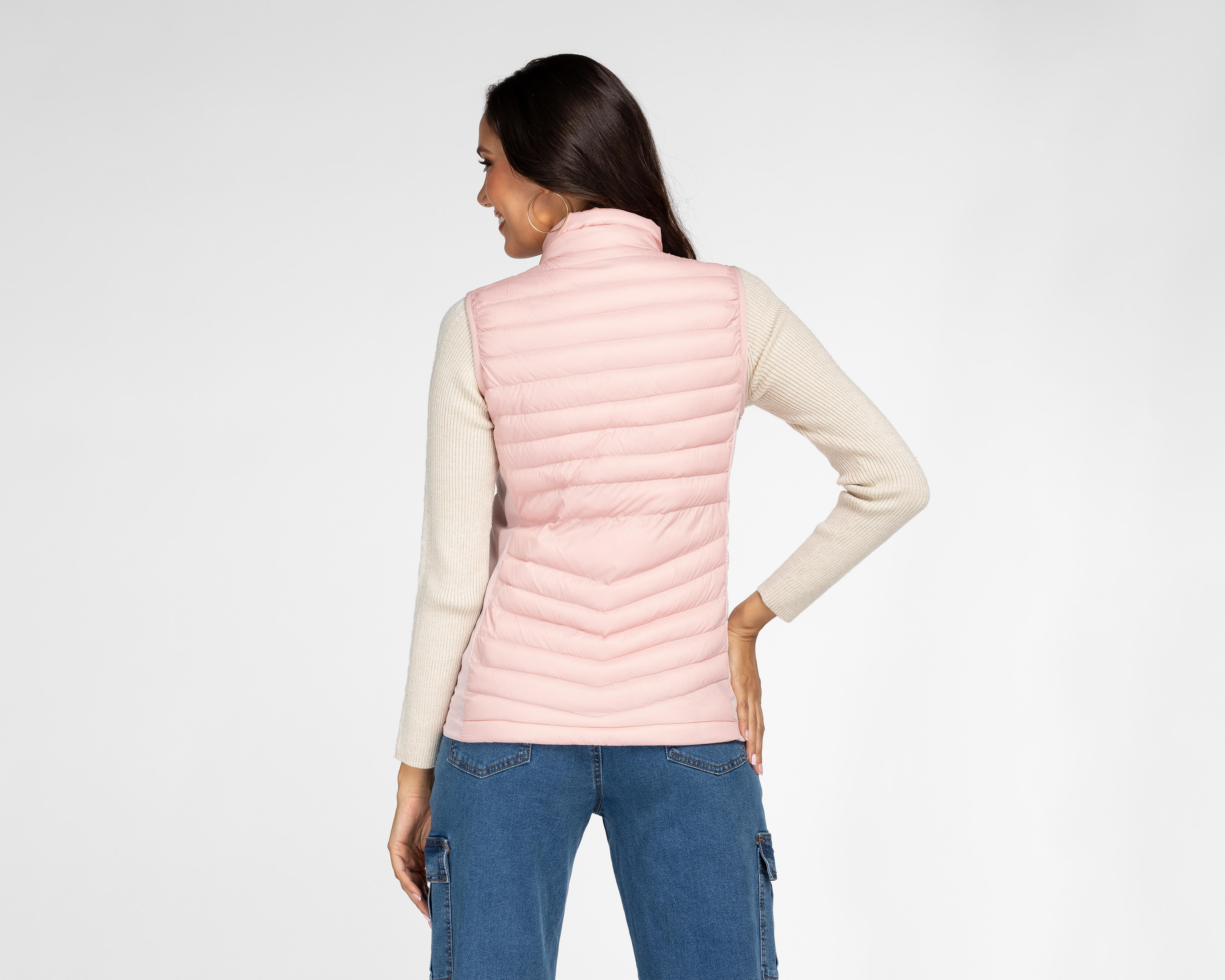 Foto 3 | Chaleco Rosa Greenlander para Mujer