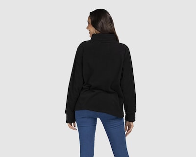 Foto 3 | Sudadera Negra Greenlander para Mujer