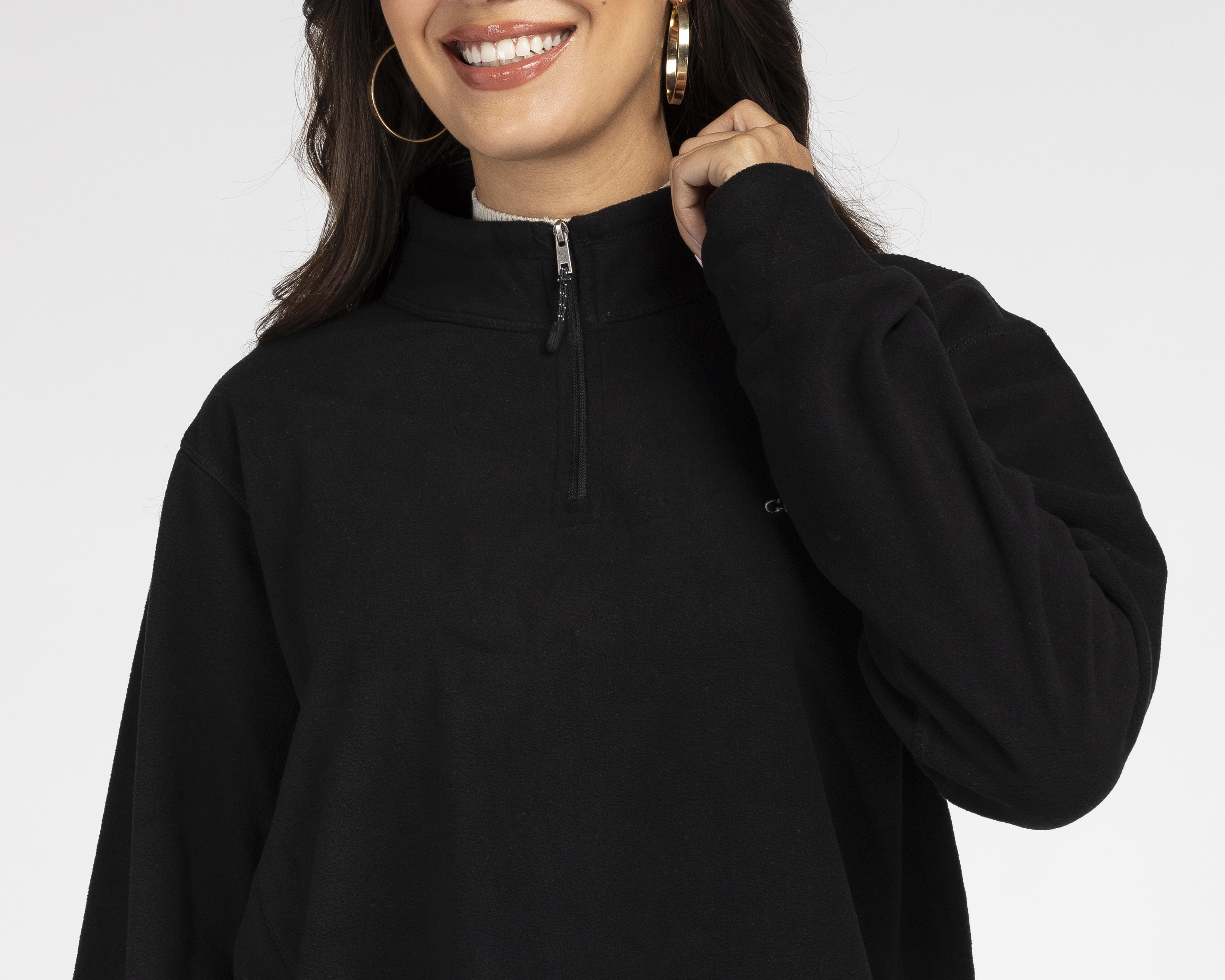 Foto 5 pulgar | Sudadera Negra Greenlander para Mujer