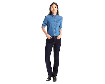 Foto 2 | Jeans Straight Levi's 314 Shaping para Mujer