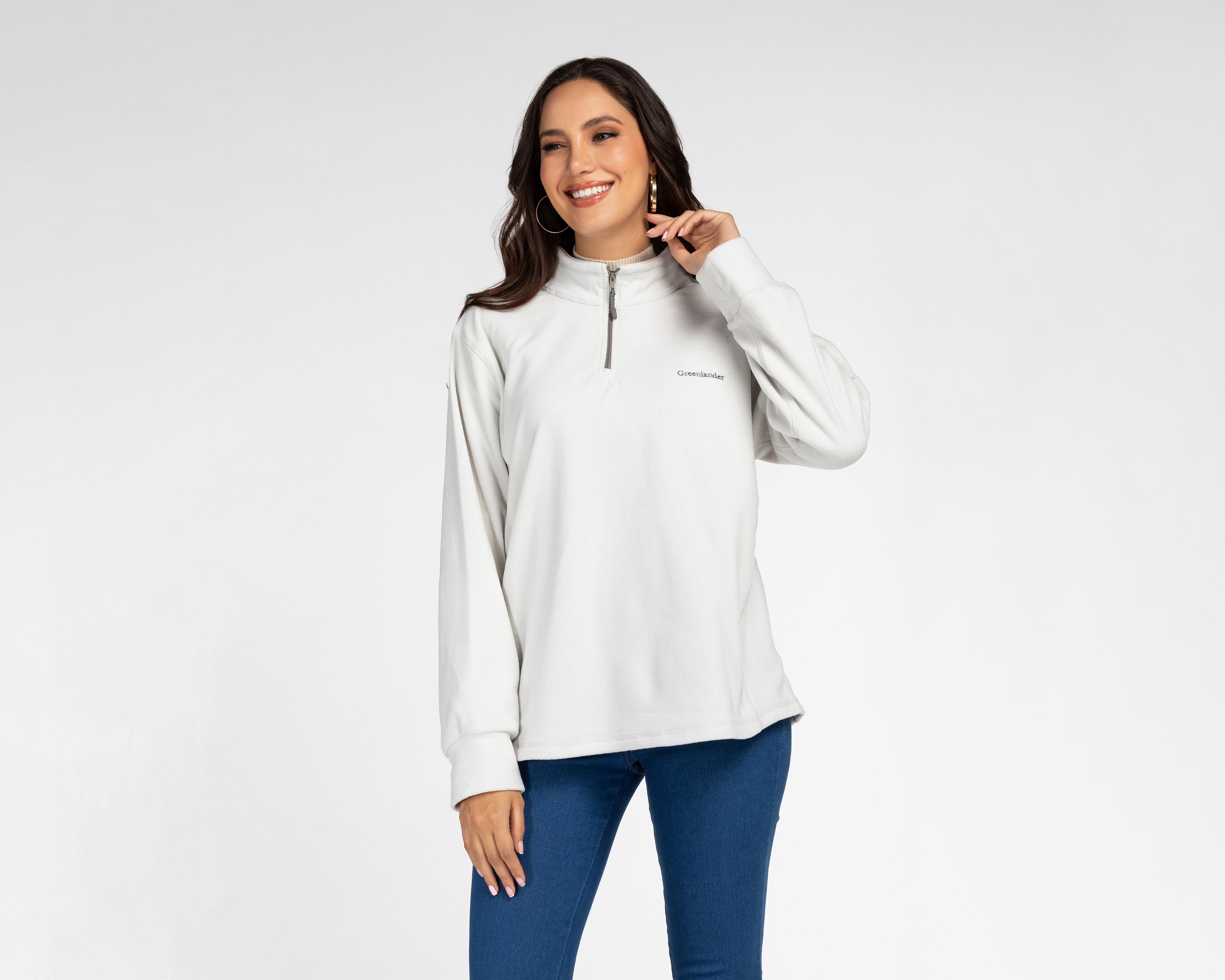 Sudadera Cuello Alto Greenlander para Mujer