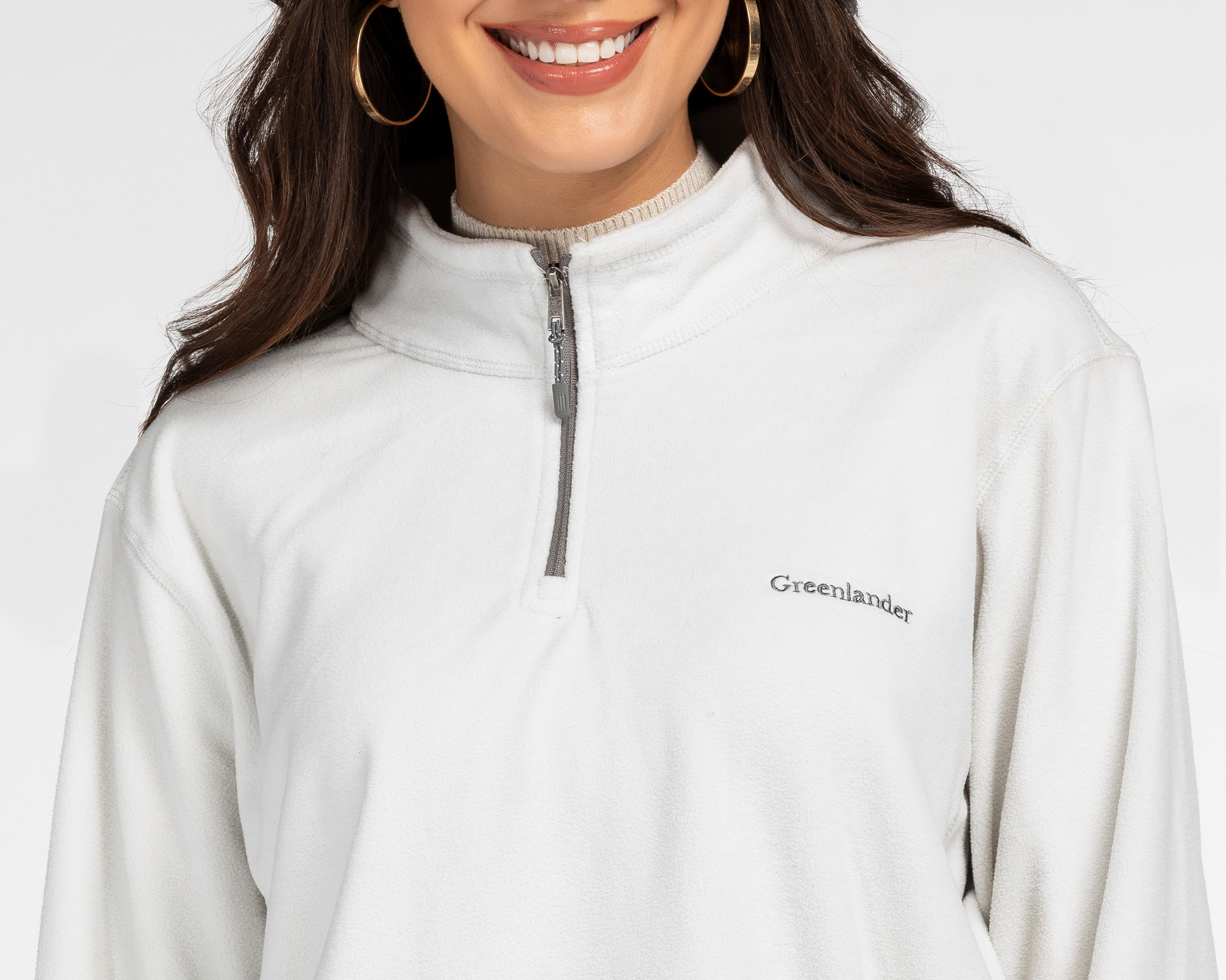 Foto 4 | Sudadera Cuello Alto Greenlander para Mujer