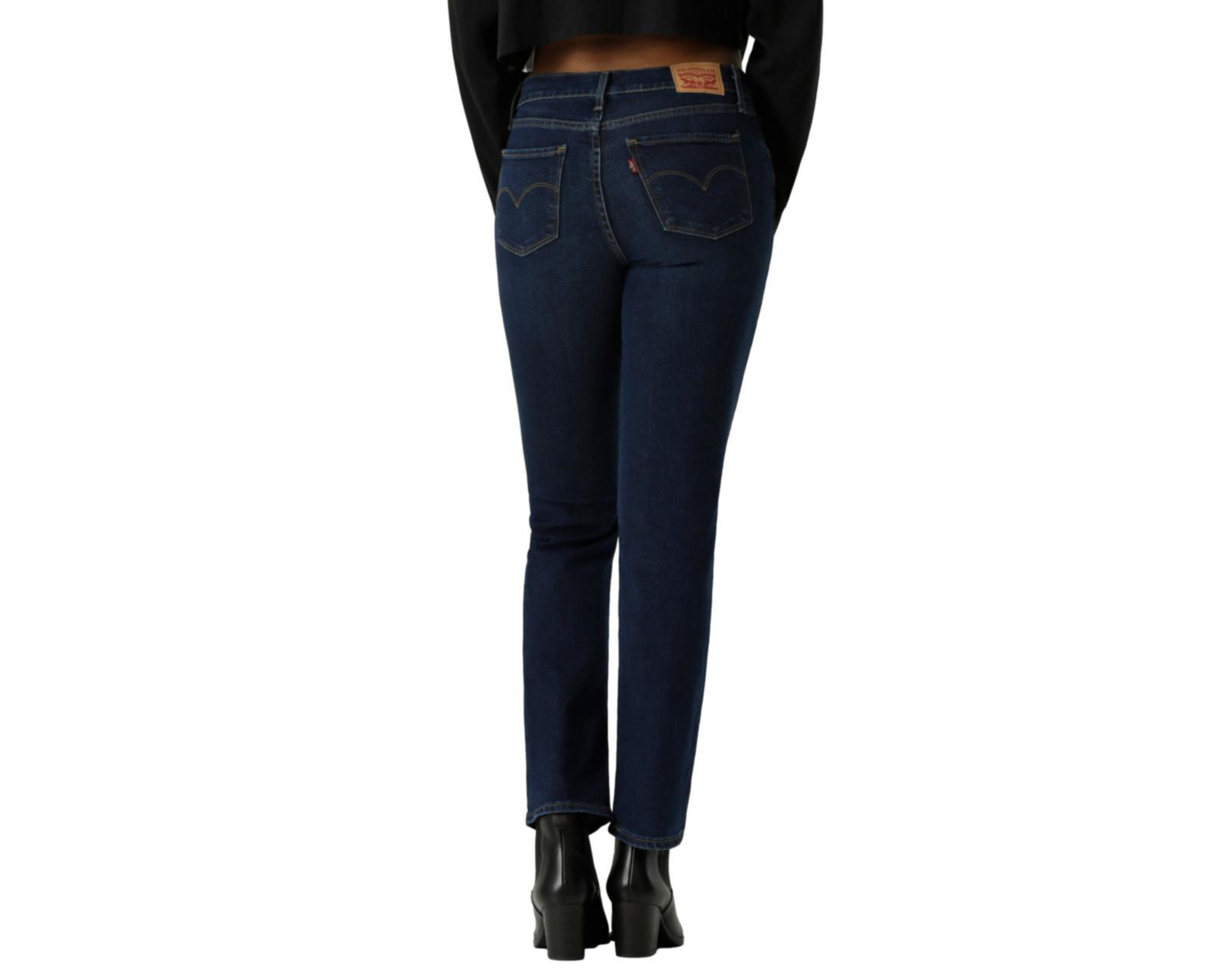 Foto 4 | Jeans Straight Levi's 314 Shaping para Mujer