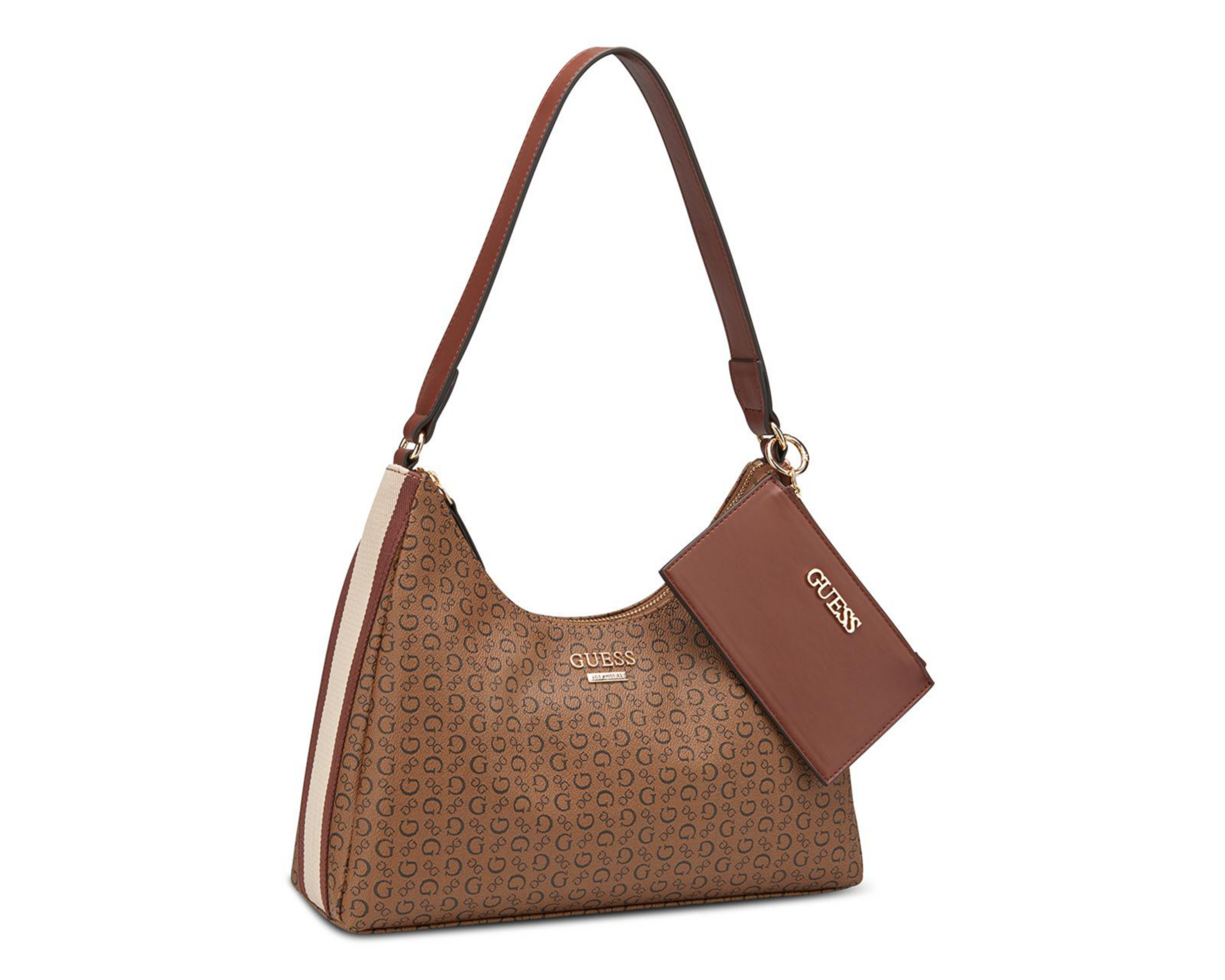 Foto 1 | Bolsa de Hombro Guess con Tarjetero
