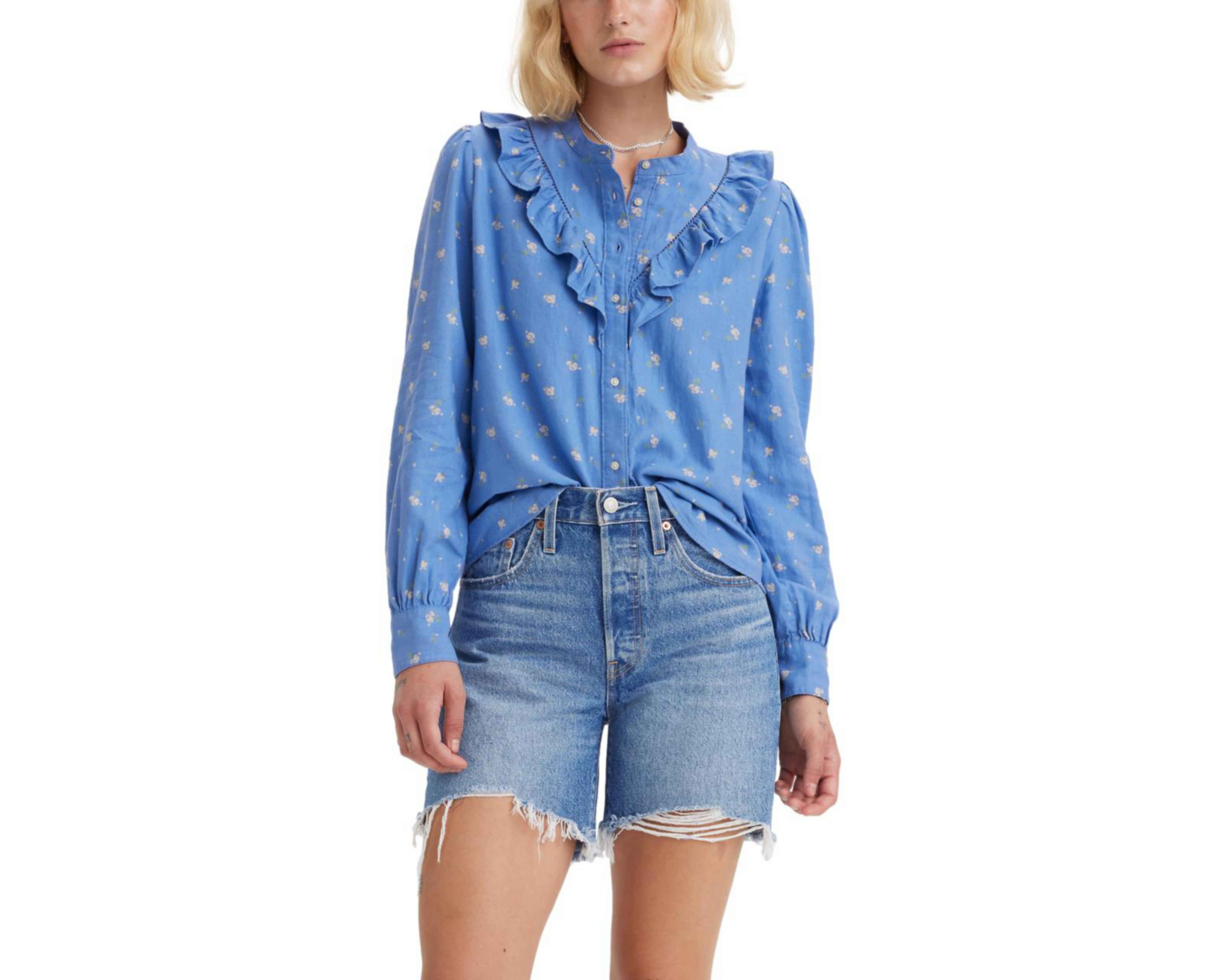 Blusa Manga Larga Levi's para Mujer
