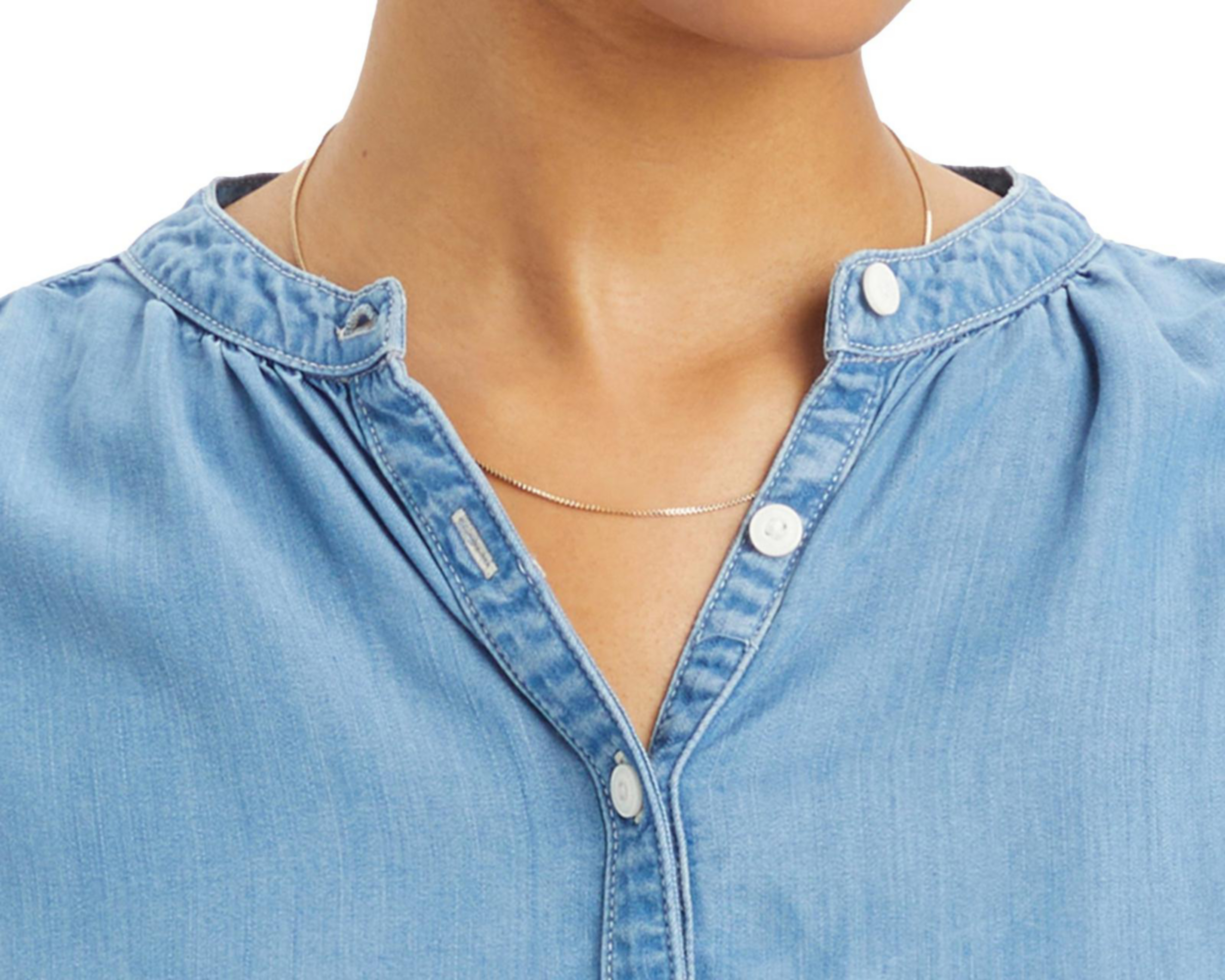Foto 3 pulgar | Blusa con Botones Levi's para Mujer