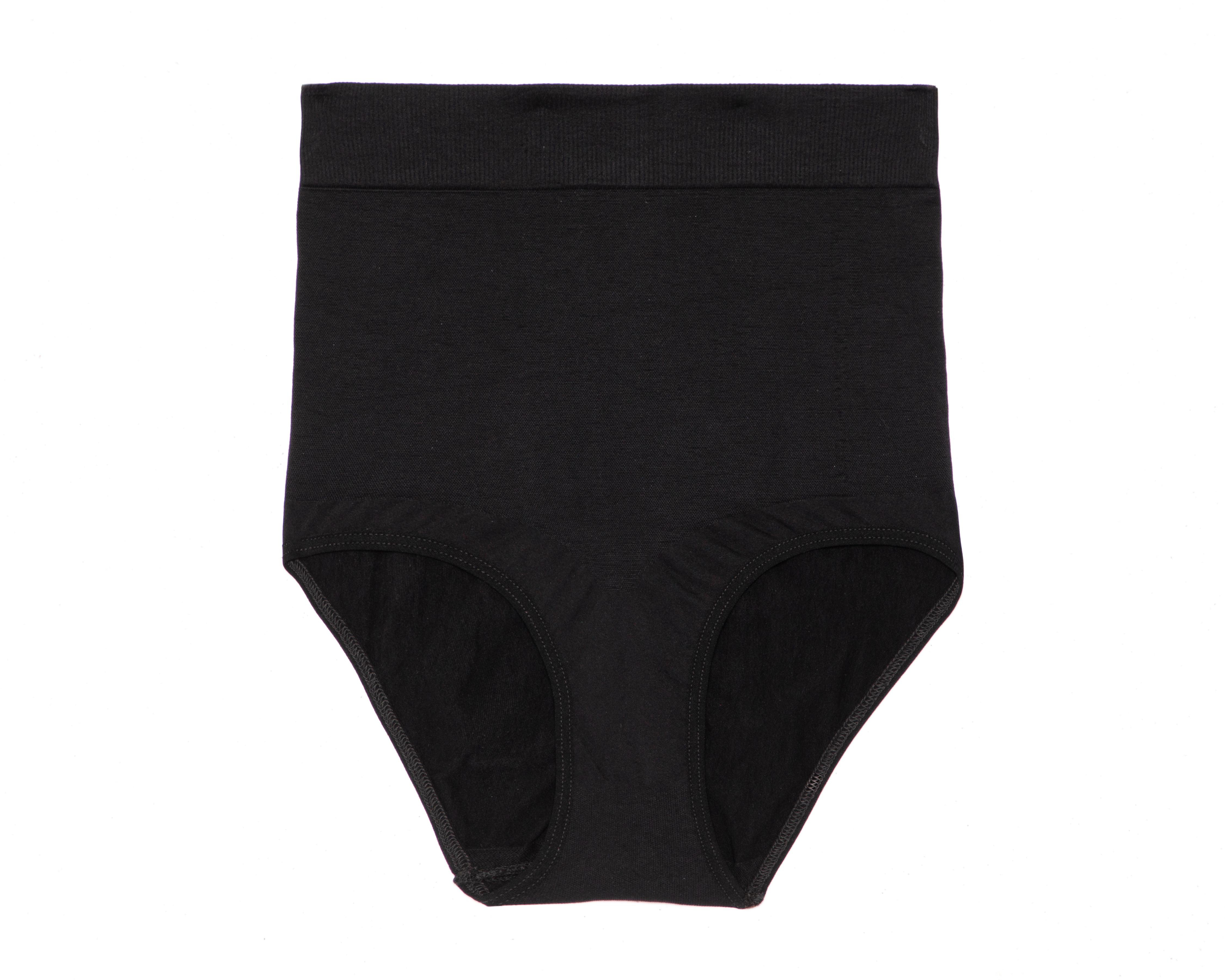 Foto 2 pulgar | Pantaleta Control Negra Shape & Care Baja Compresión para Mujer