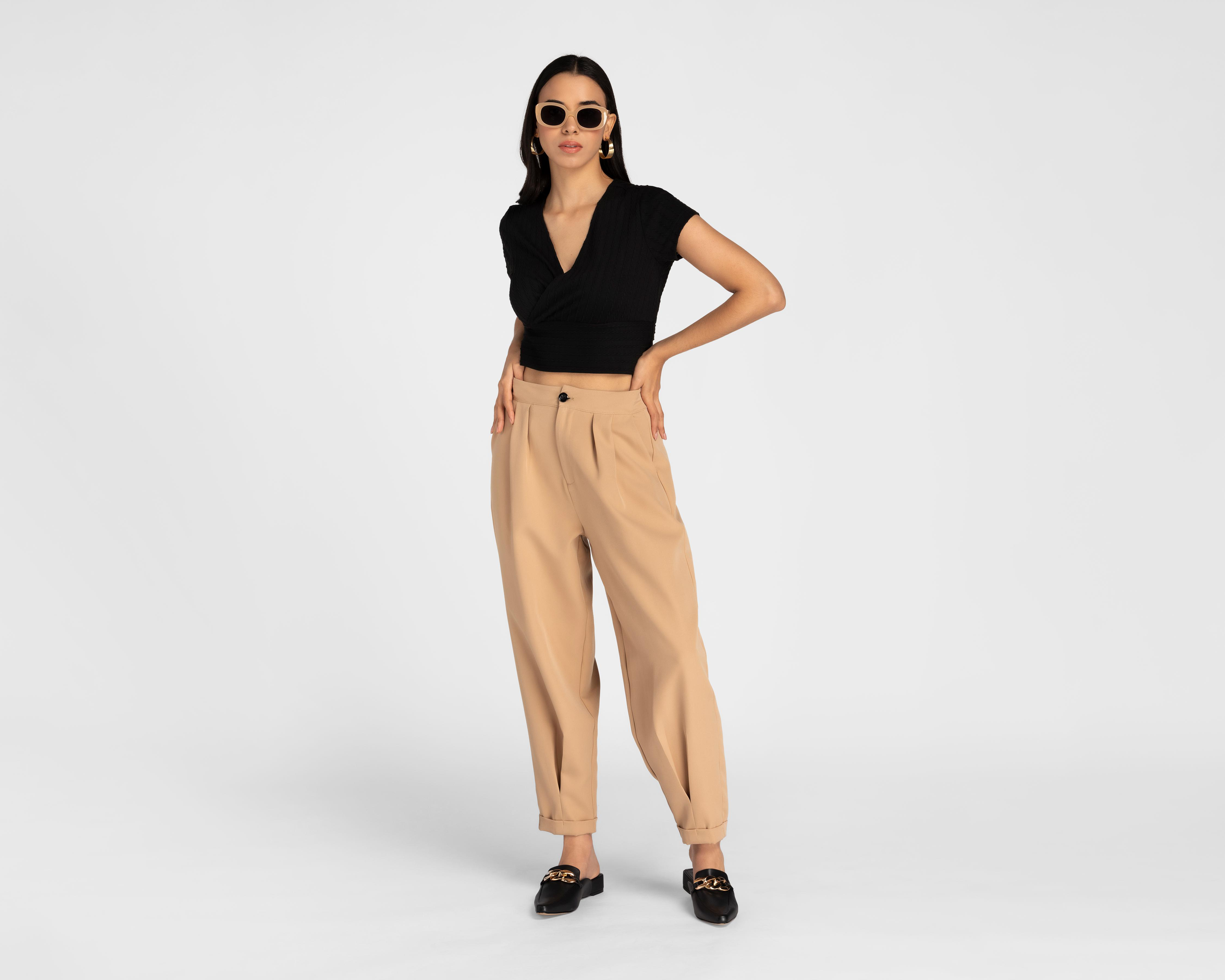 Foto 2 | Pantalón de Vestir Sahara con Pinzas