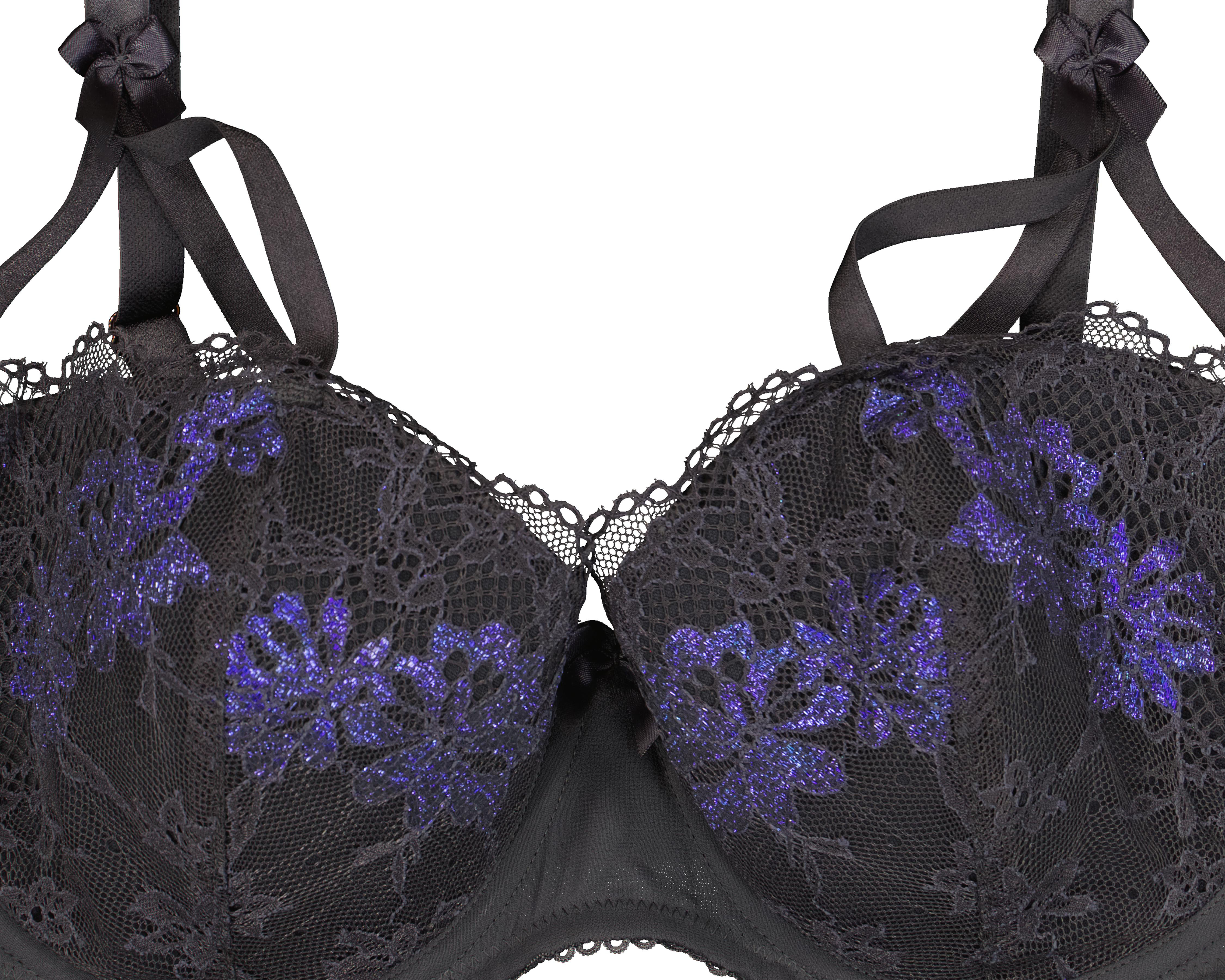 Foto 3 | Brasier Media Copa con Encaje Savage x Fenty
