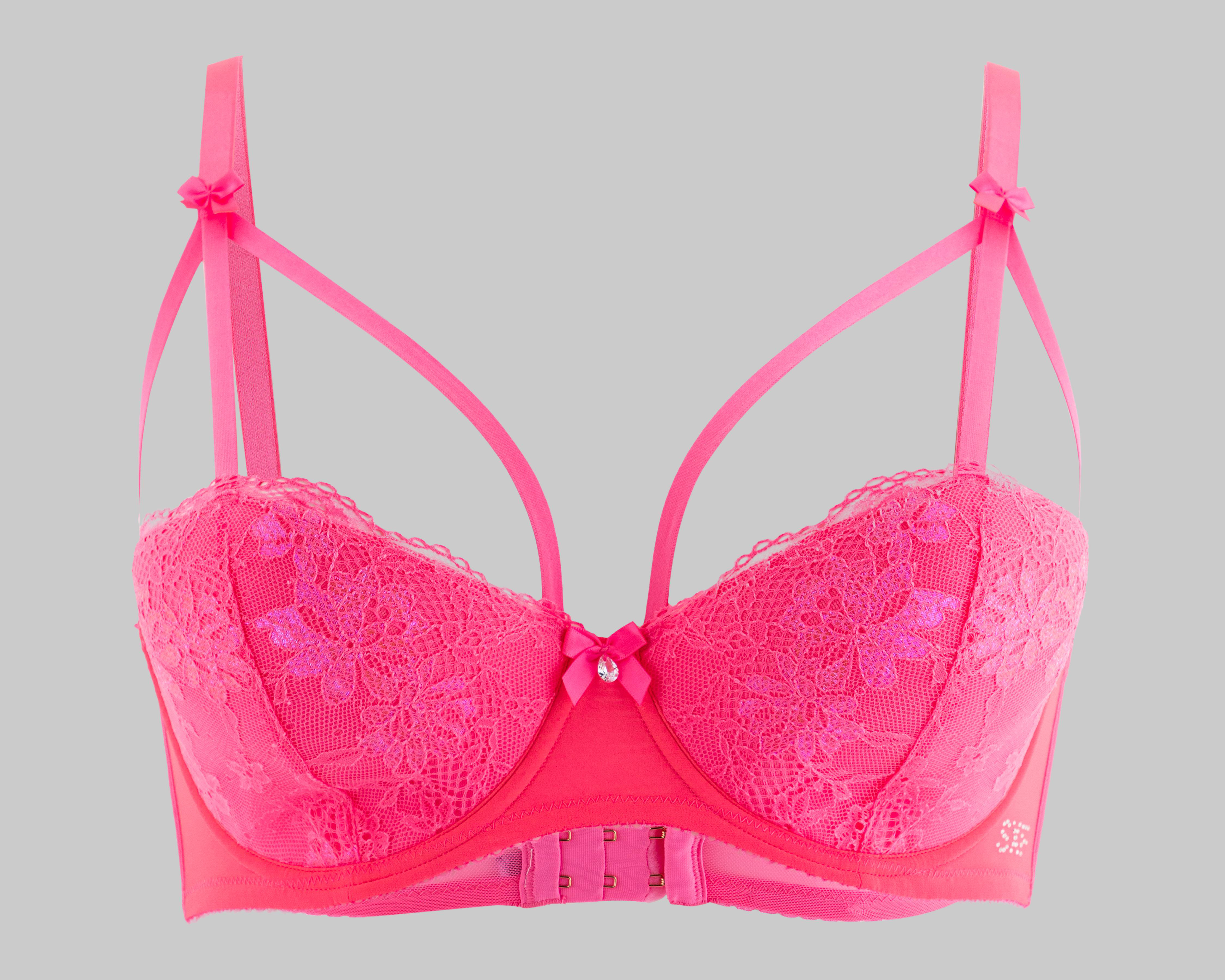Foto 1 | Brasier Media Copa con Encaje Savage X Fenty