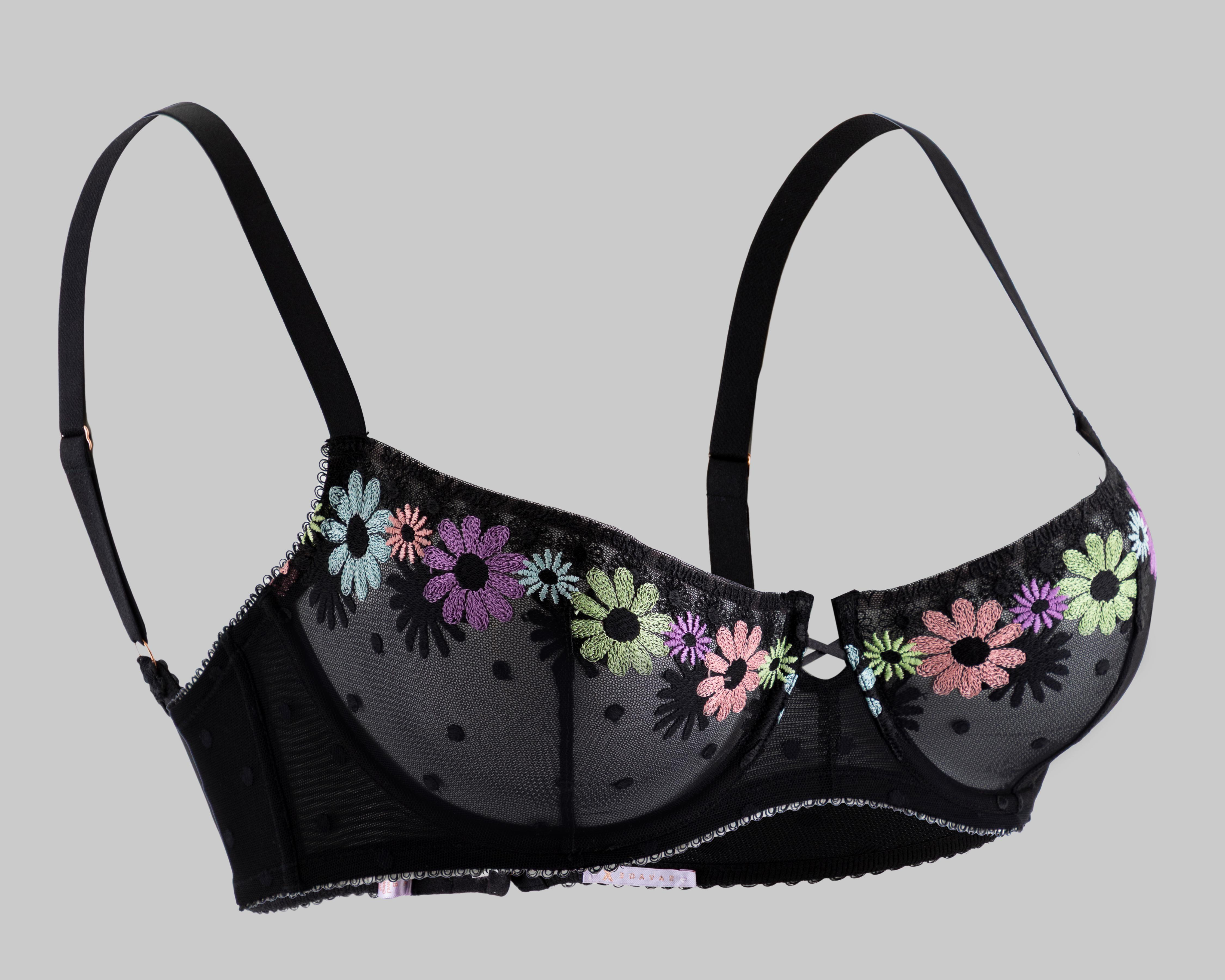 Foto 2 | Brasier Media Copa con Encaje Savage X Fenty