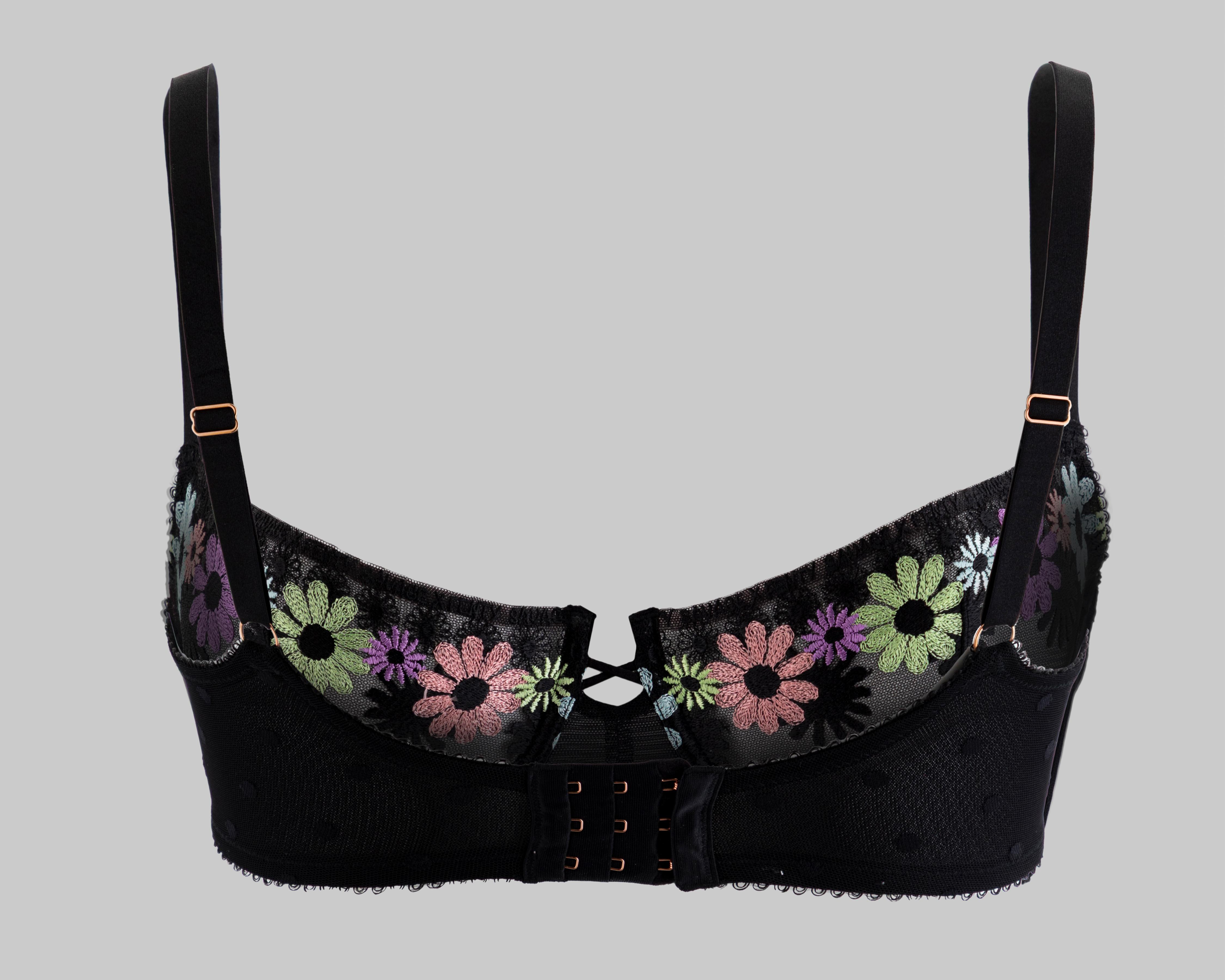 Foto 3 | Brasier Media Copa con Encaje Savage X Fenty