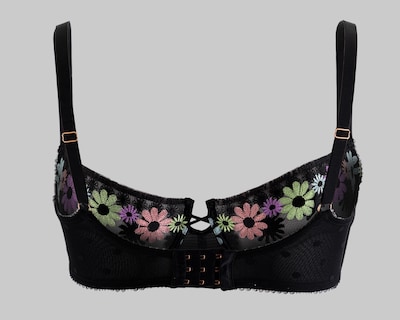 Foto 3 | Brasier Media Copa con Encaje Savage X Fenty