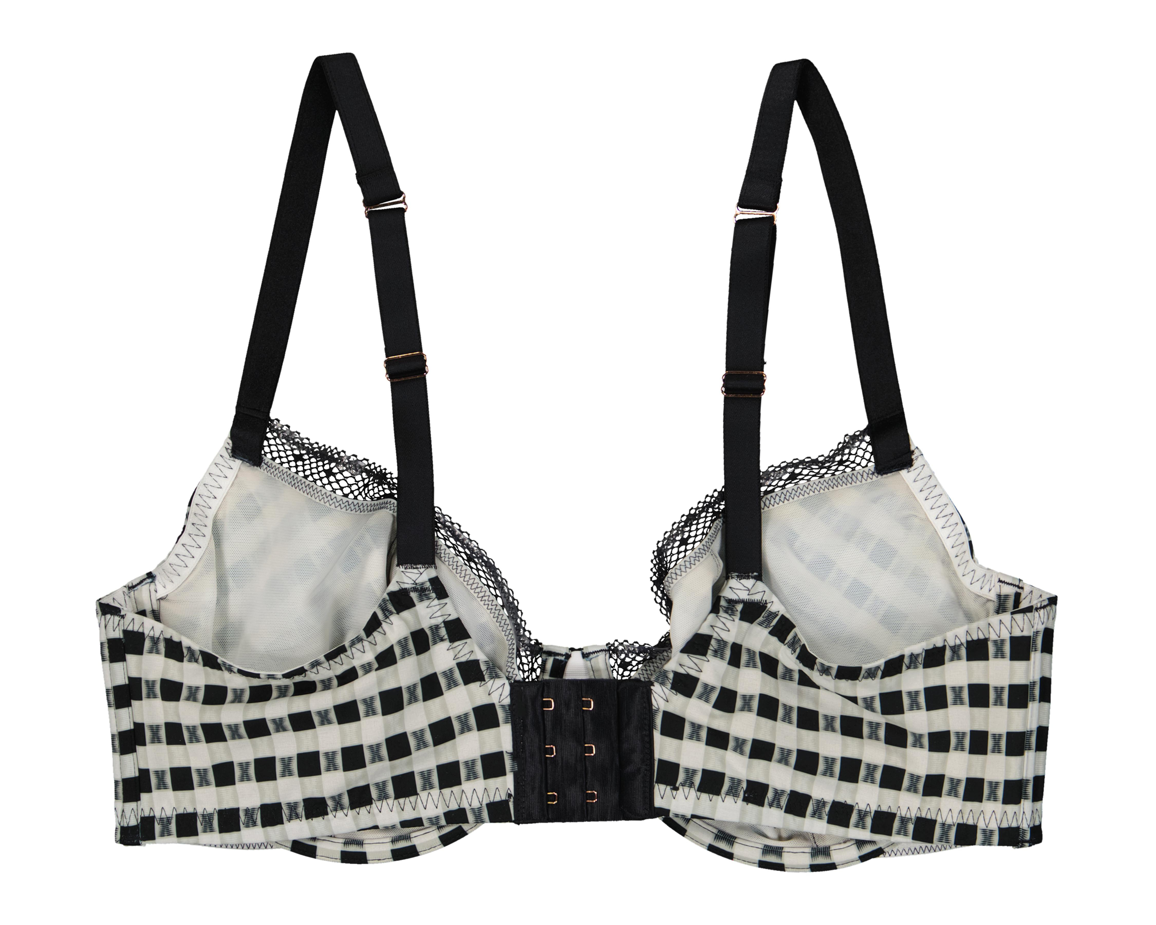 Foto 2 | Brasier de Copa Completa a Cuadros Savage x Fenty