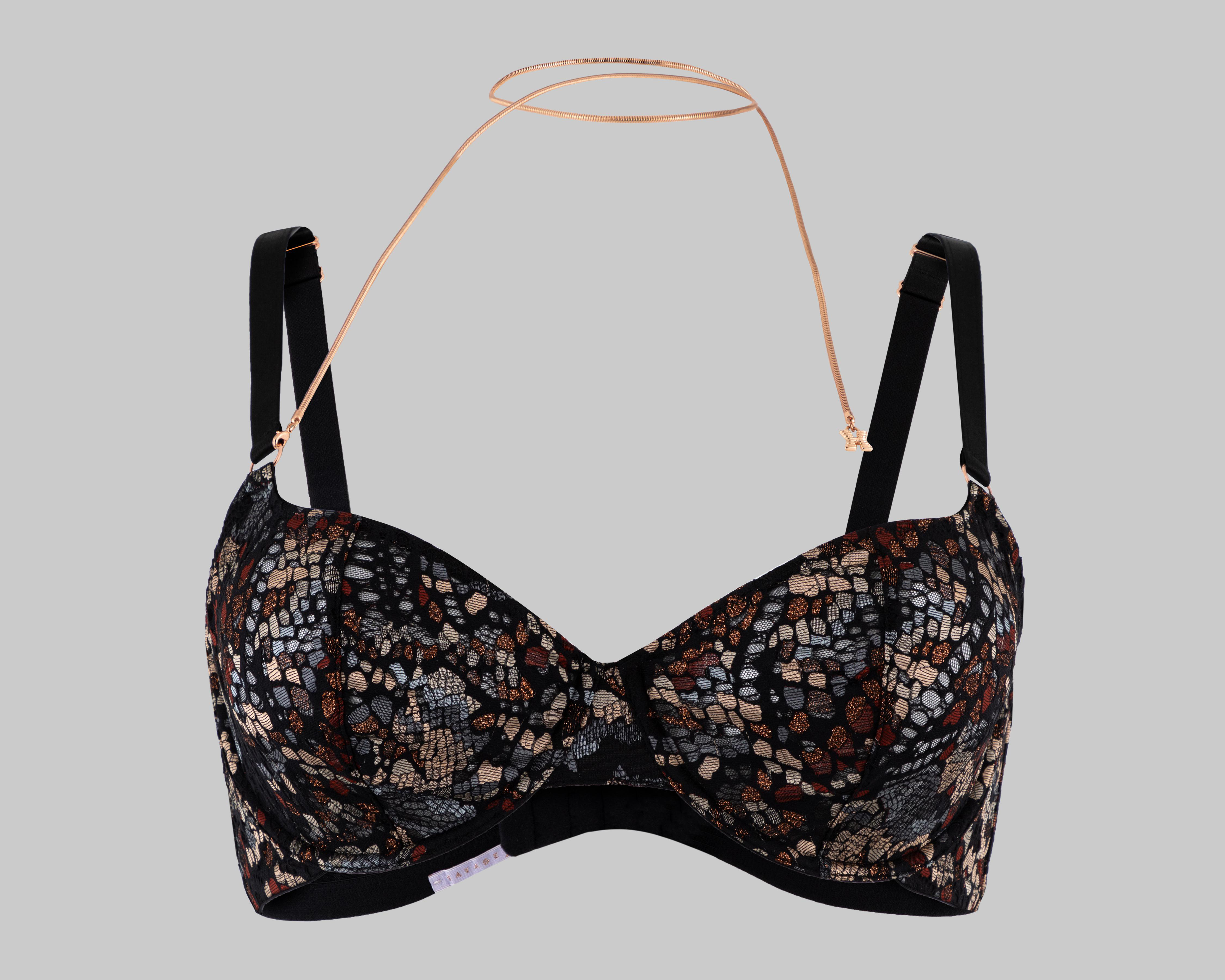 Foto 2 pulgar | Brasier Copa Completa con Collar Savage x Fenty