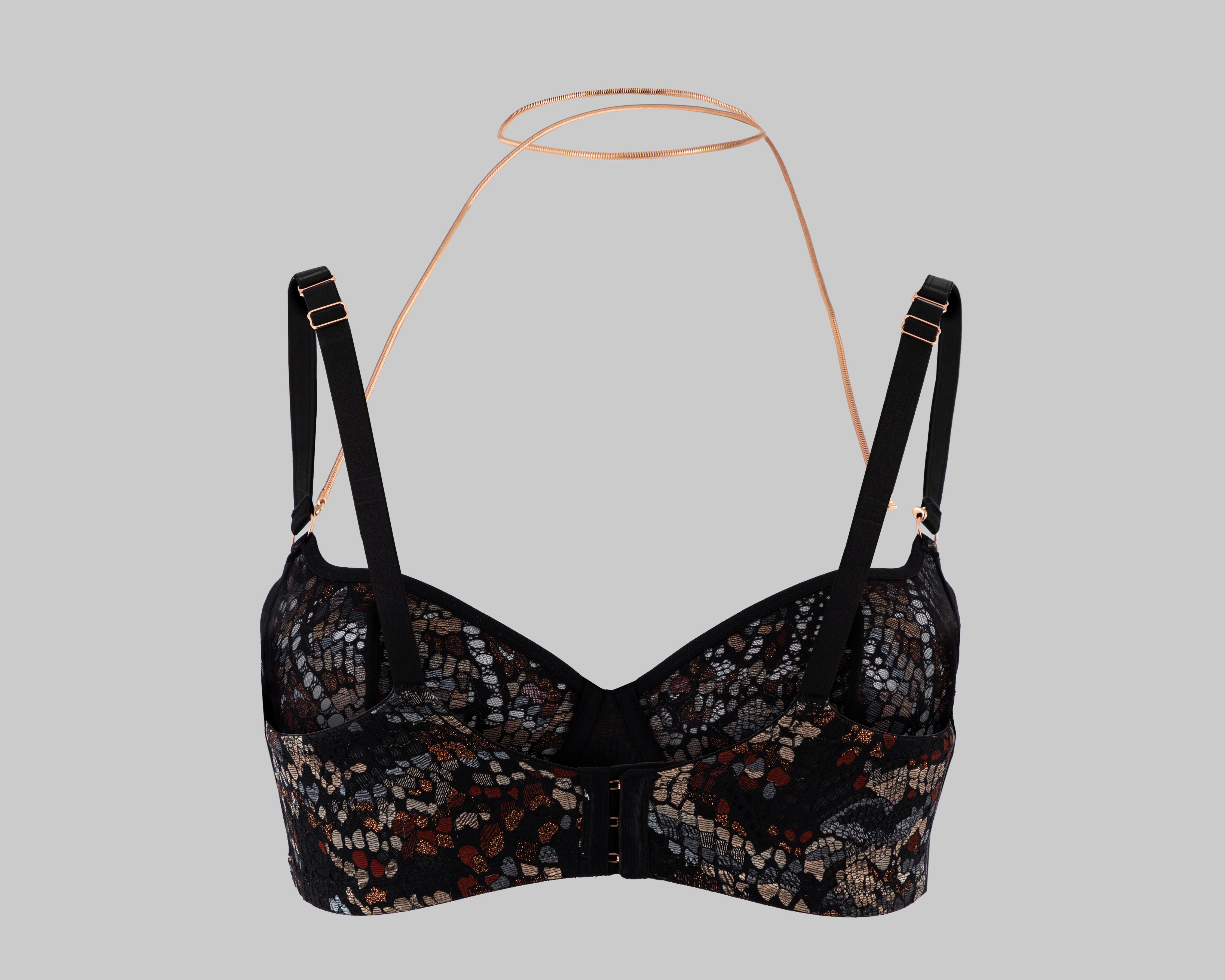Foto 3 pulgar | Brasier Copa Completa con Collar Savage x Fenty