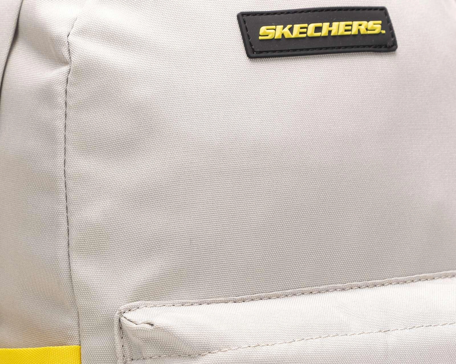 Foto 6 pulgar | Mochila Skechers Gris