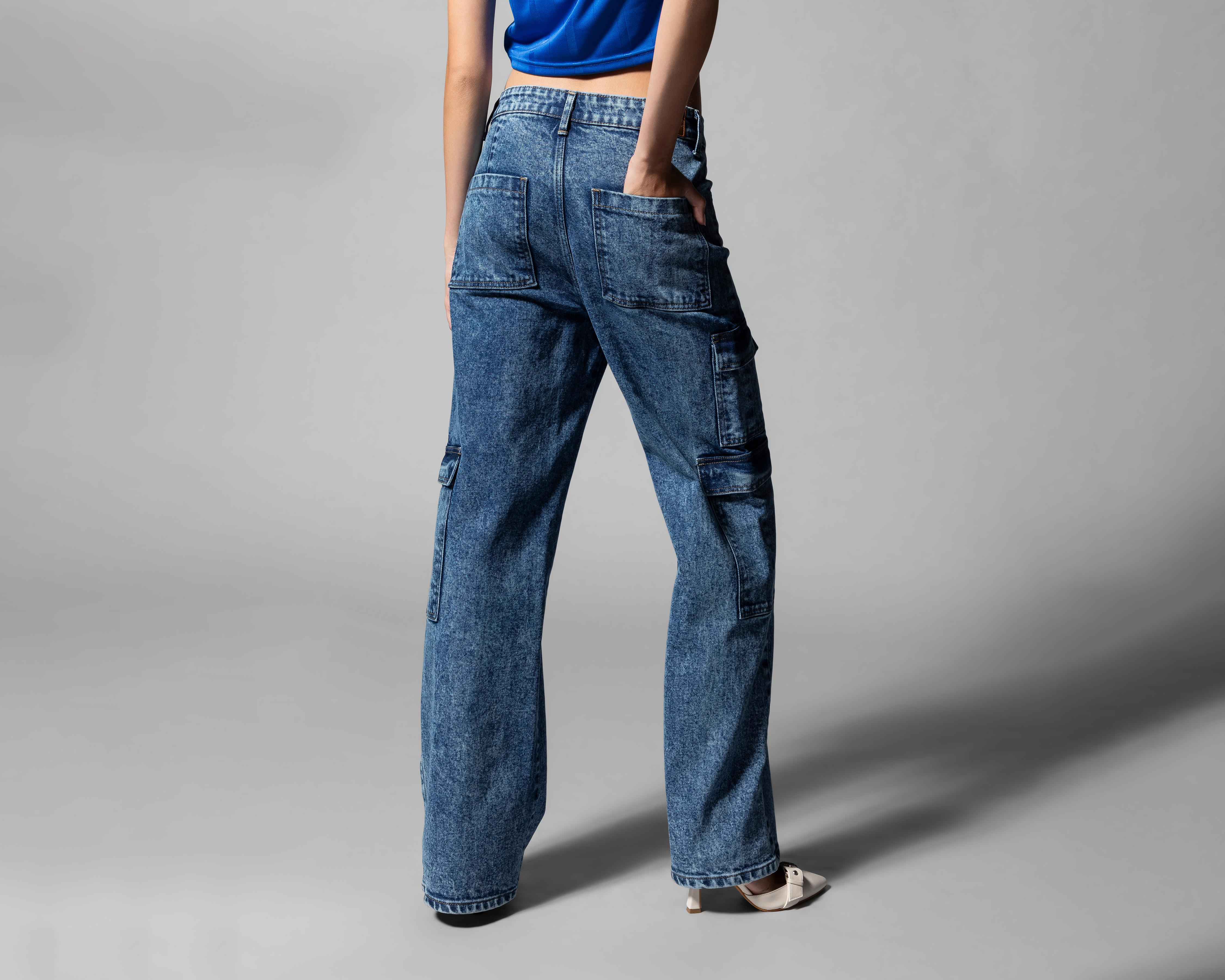 Foto 4 pulgar | Jeans Mom Thinner para Mujer