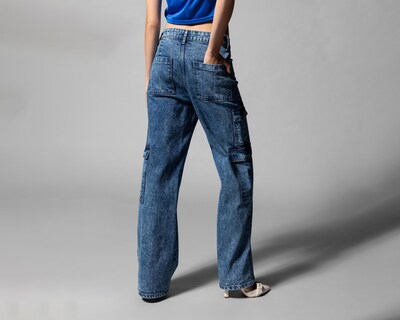 Foto 3 | Jeans Mom Thinner para Mujer