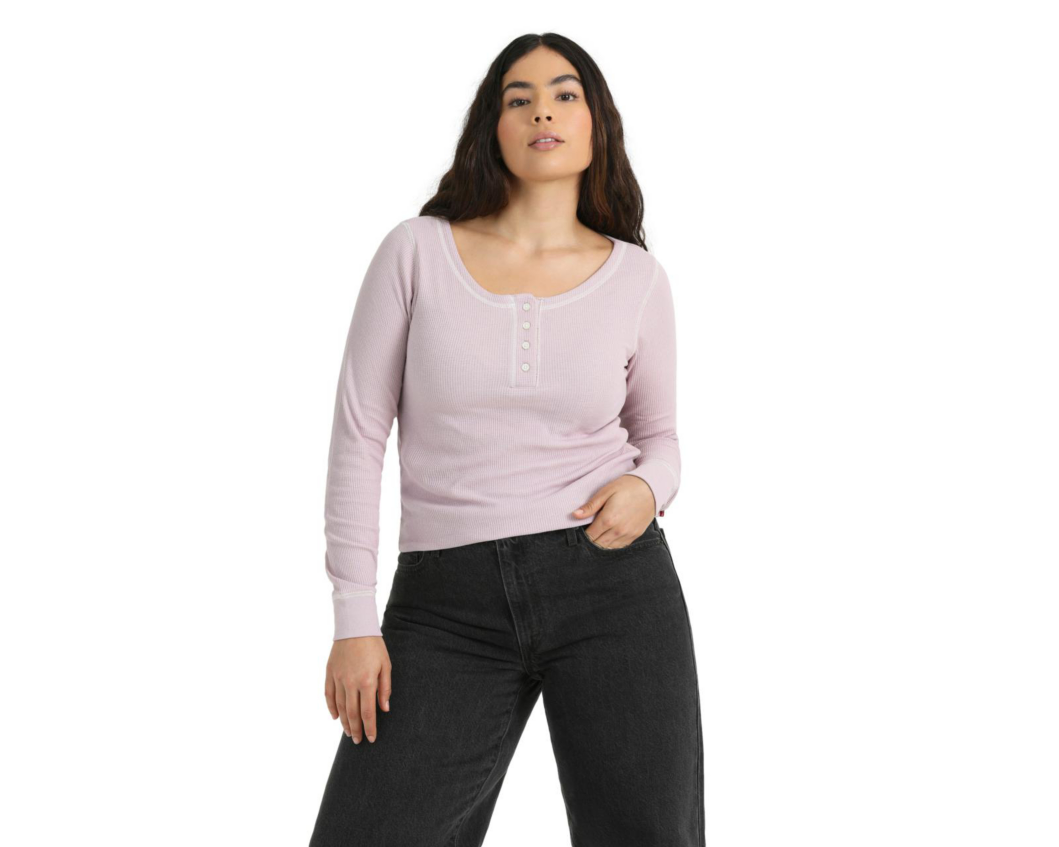 Foto 5 pulgar | Playera Manga Larga Levi's para Mujer