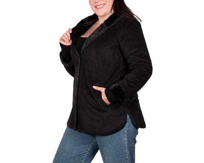 Foto 3 | Abrigo con Capucha Greenlander para Mujer