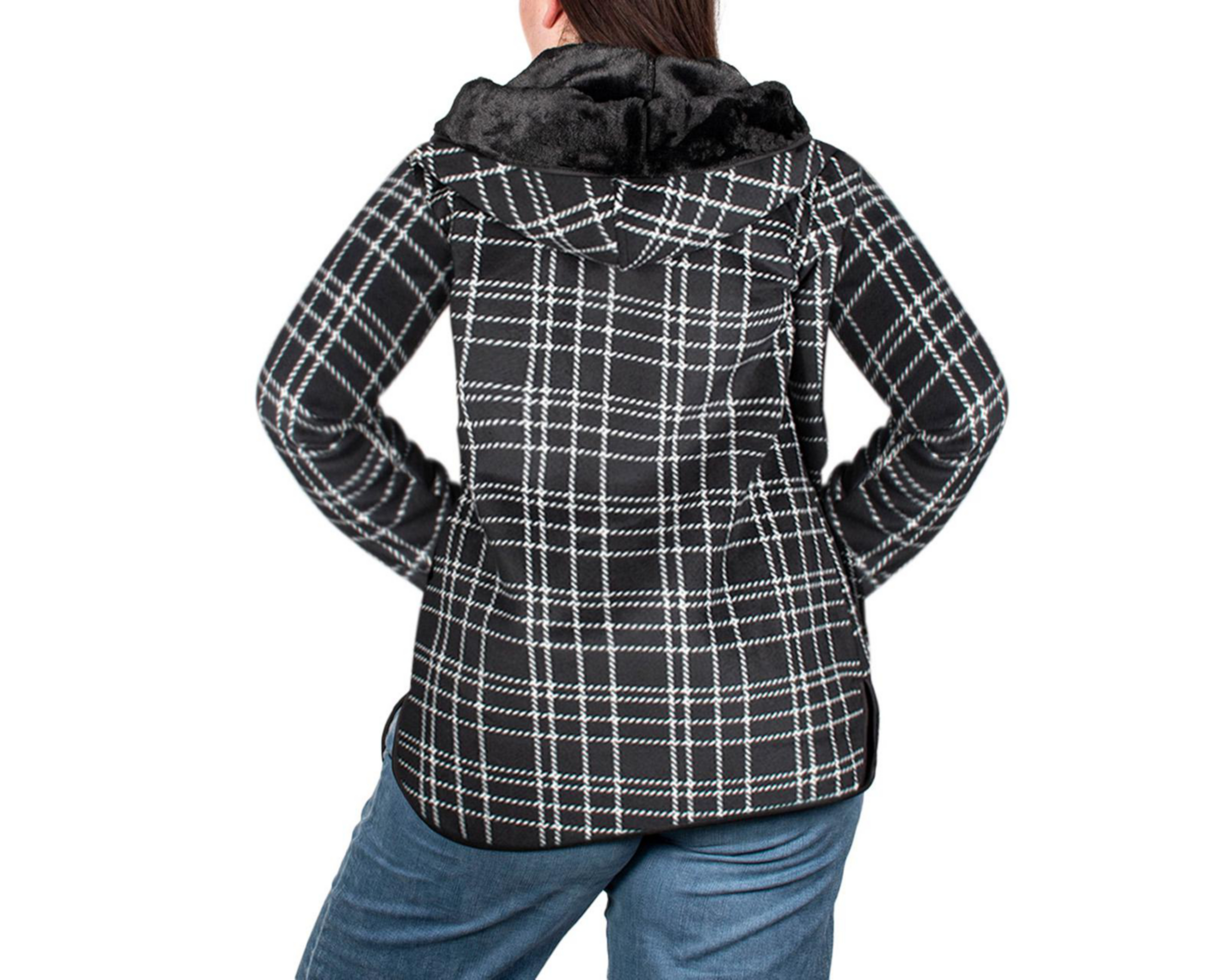 Foto 4 | Abrigo con Capucha Greenlander para Mujer