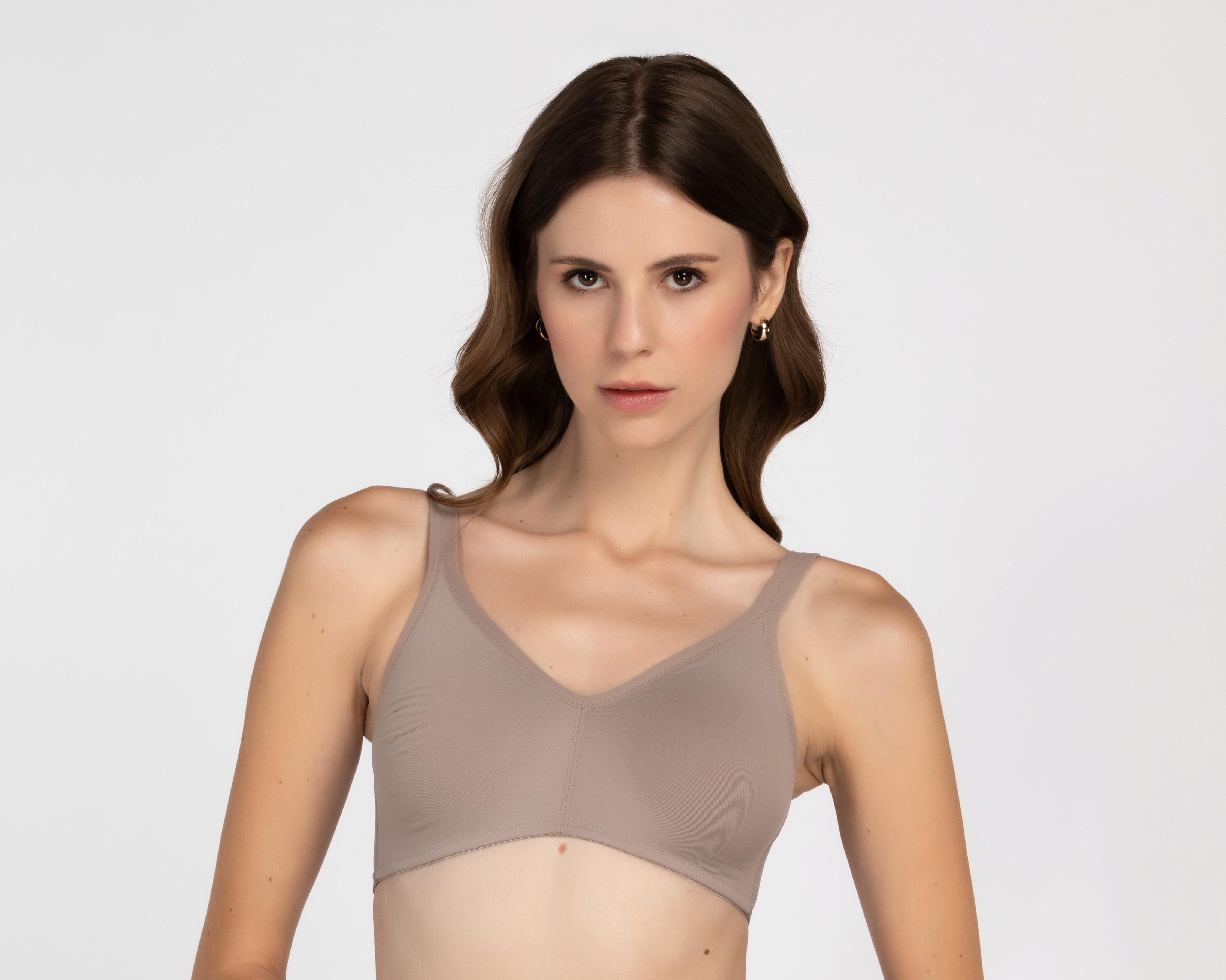 Foto 1 | Brasier para Mastectomía Copa Completa Beige Princesse De Luxe