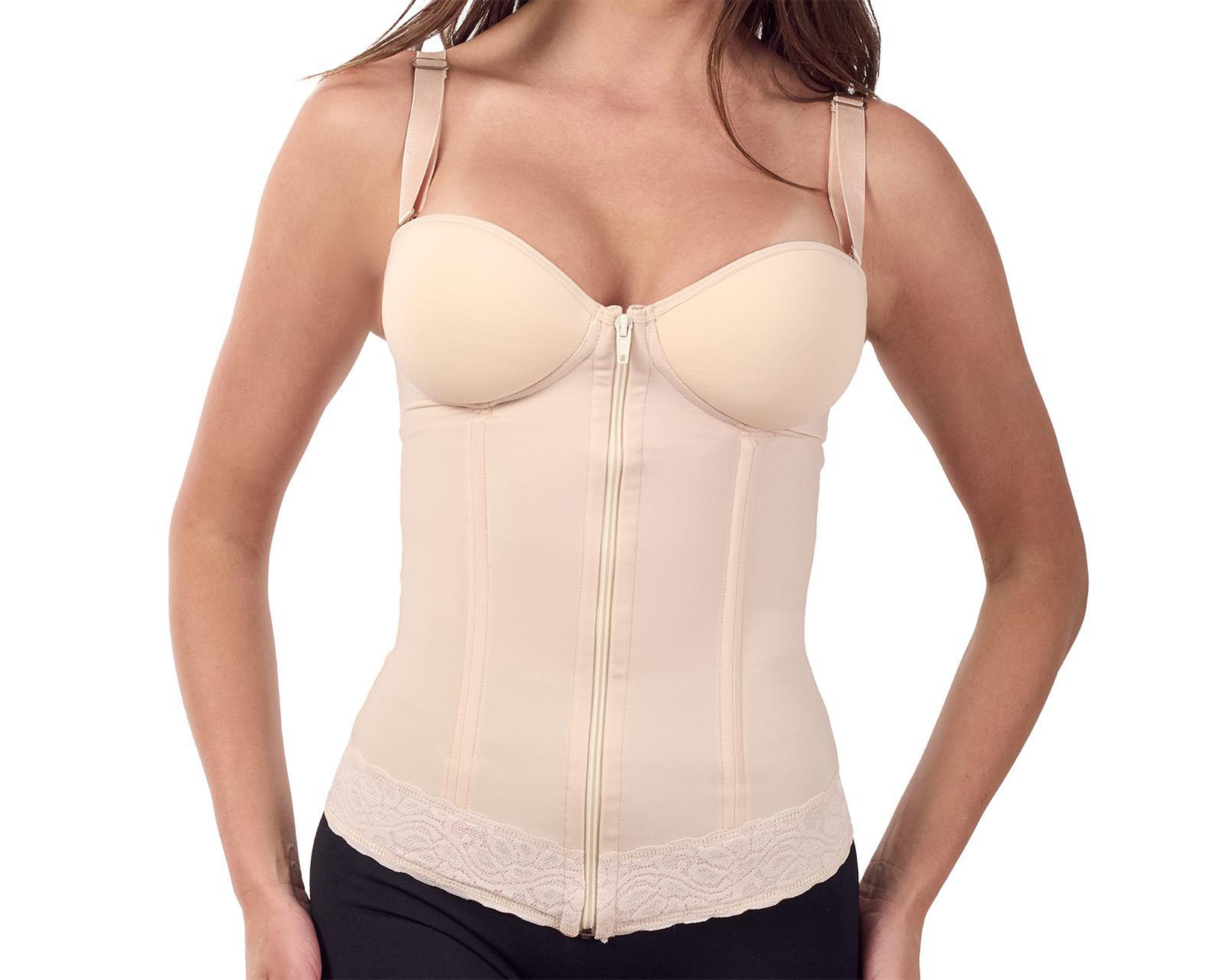 Foto 2 pulgar | Faja Control Bravezza Beige para Mujer