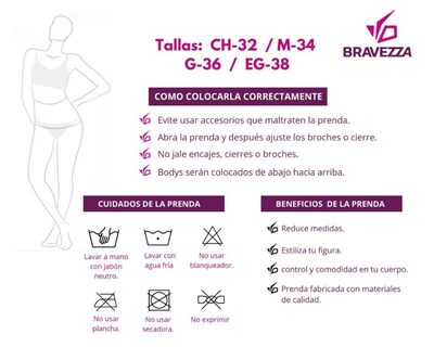 Foto 4 | Faja Control Bravezza Beige para Mujer