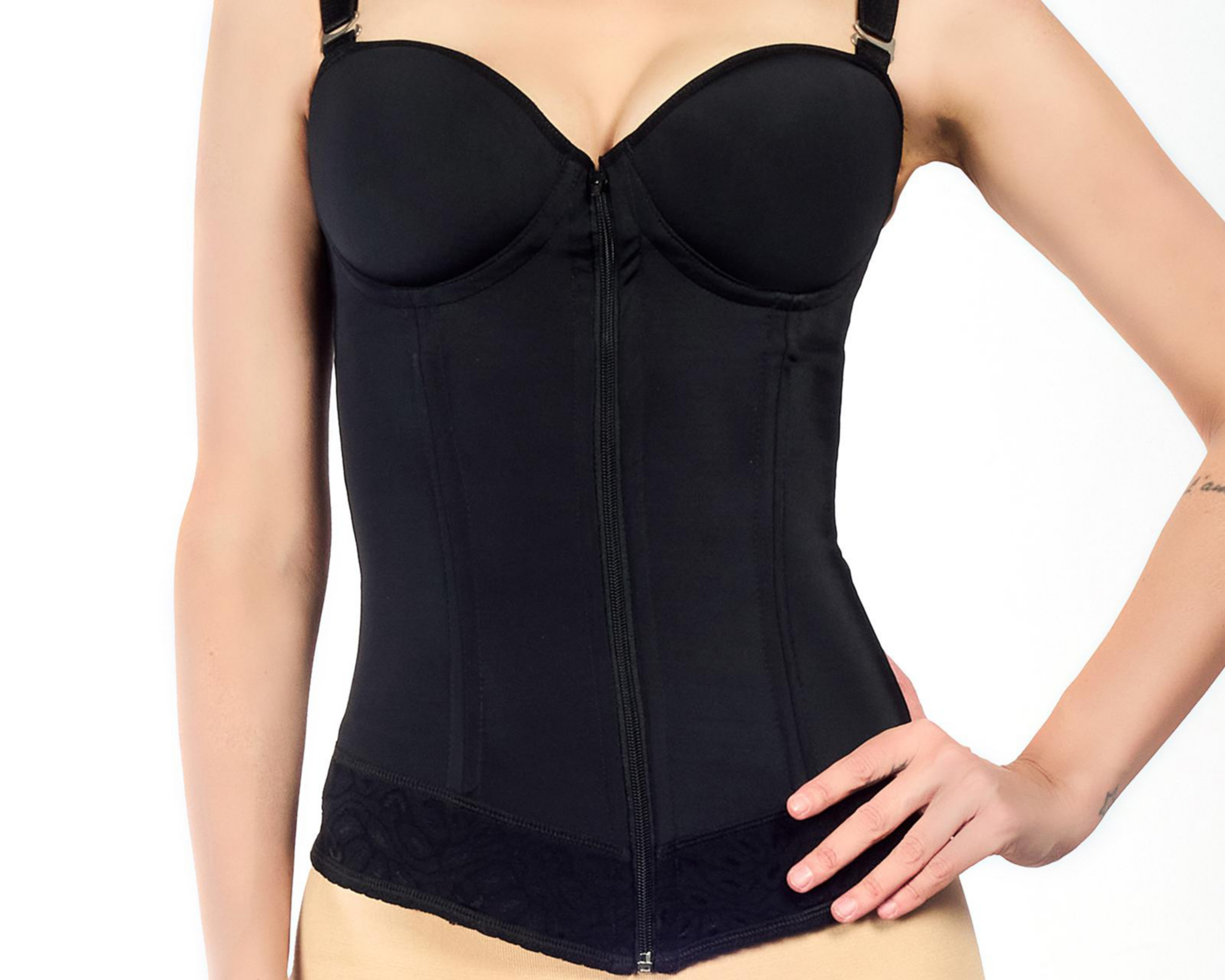 Faja con Control Bravezza Negra para Mujer