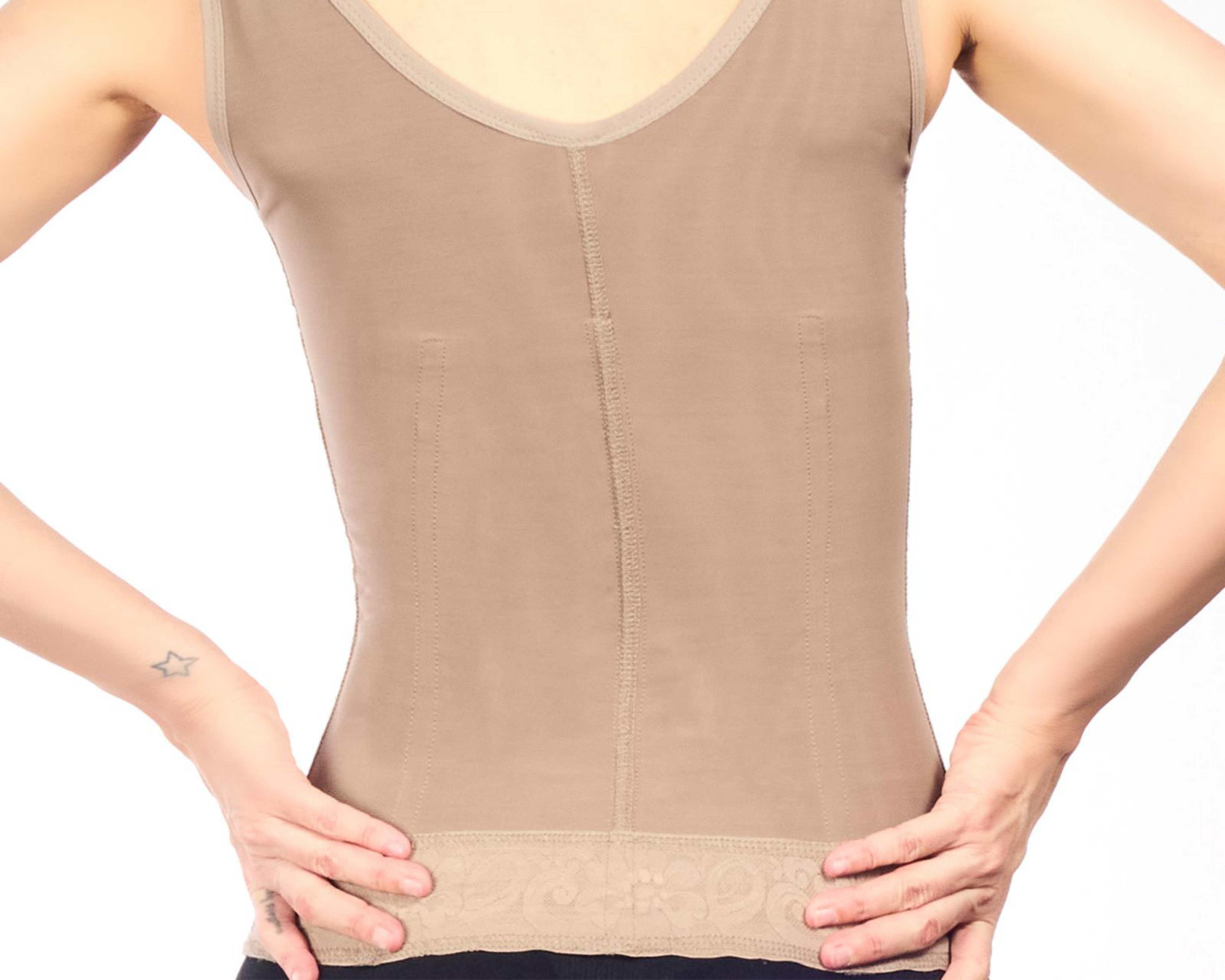 Foto 3 pulgar | Faja con Control Bravezza Café para Mujer