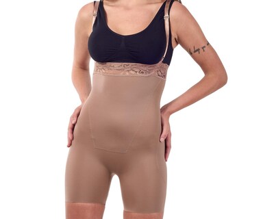 Foto 1 | Body con Control Bravezza Café para Mujer